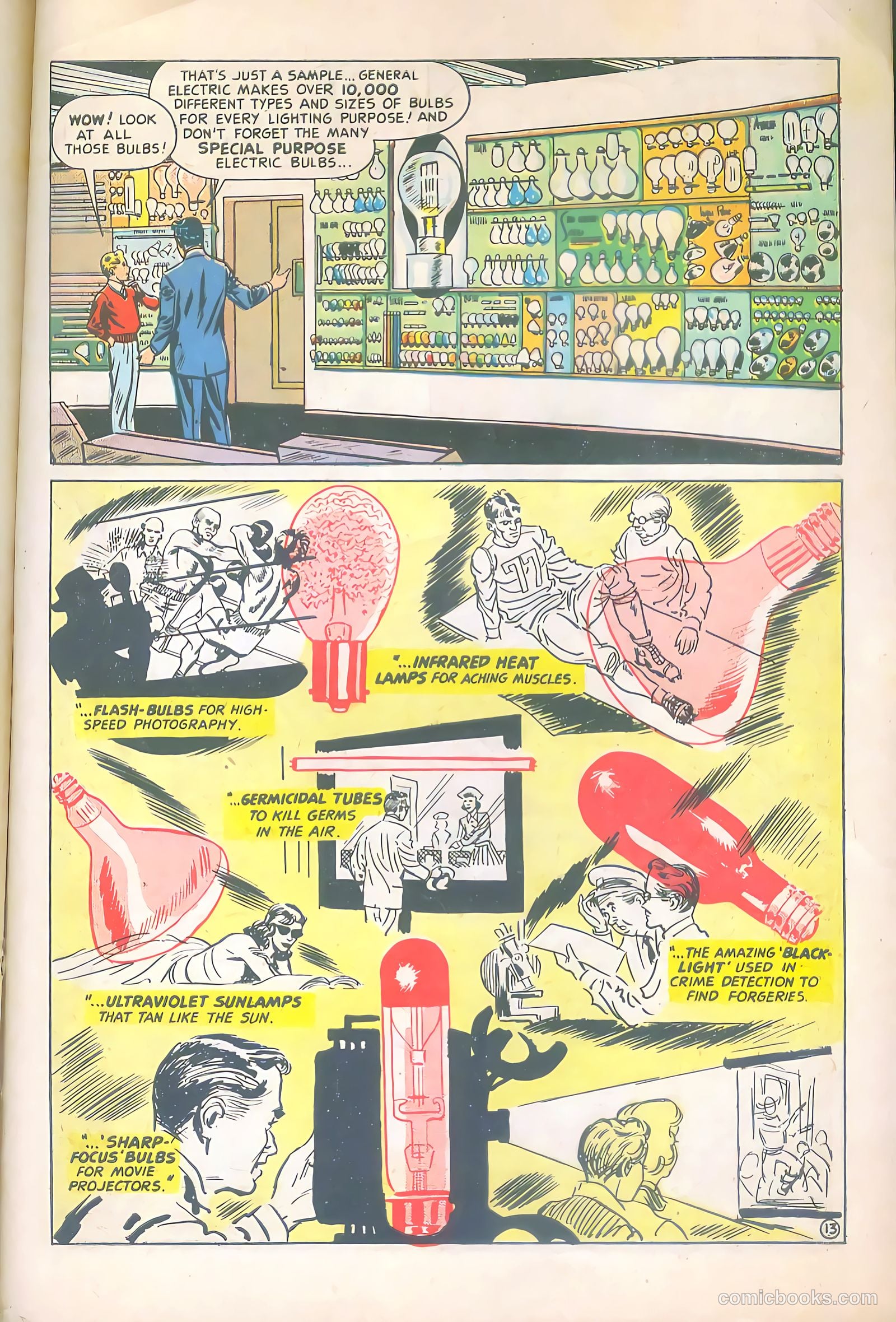 Adventures in Electricity #6 (1949) — page 13 of 16