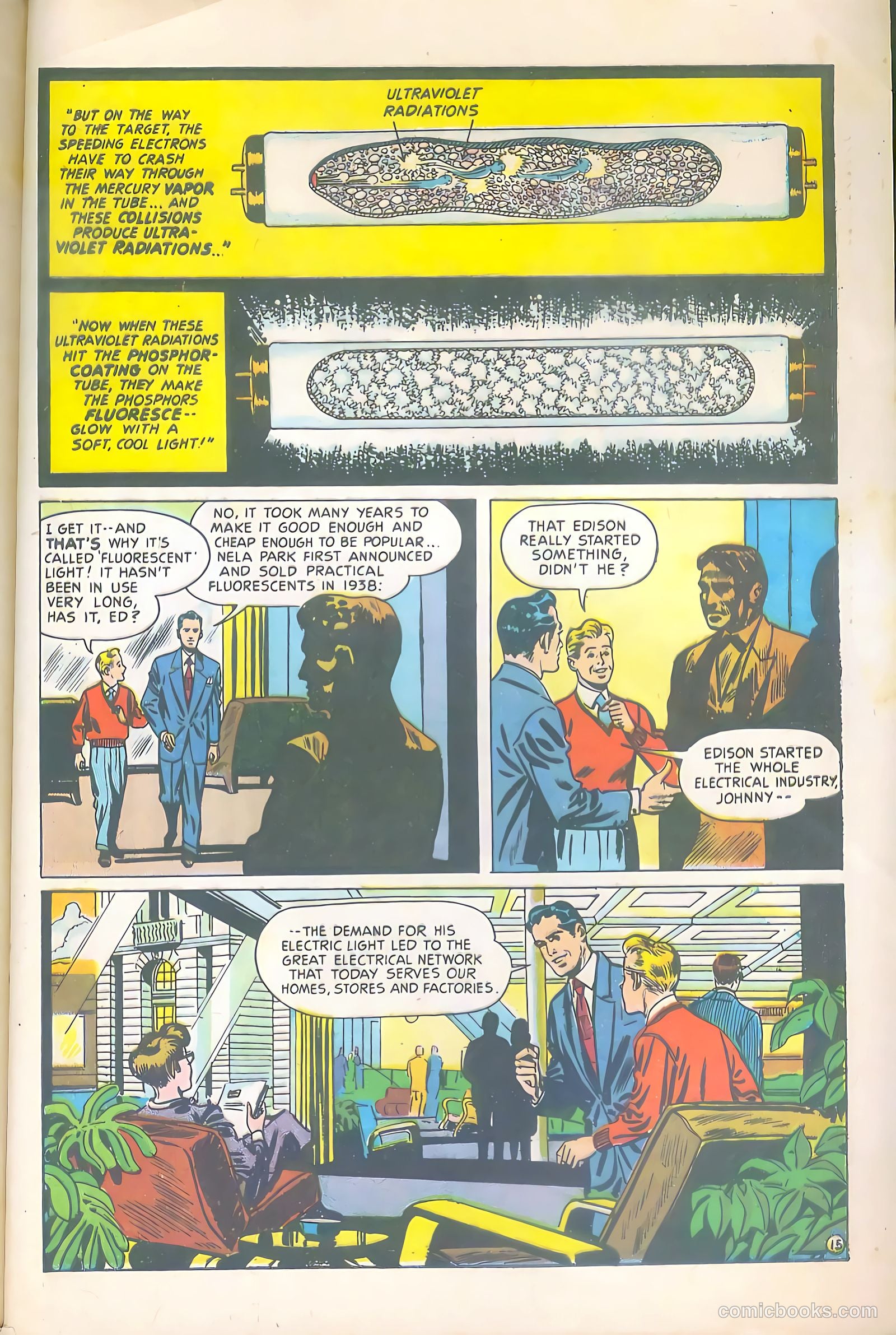 Adventures in Electricity #6 (1949) — page 15 of 16