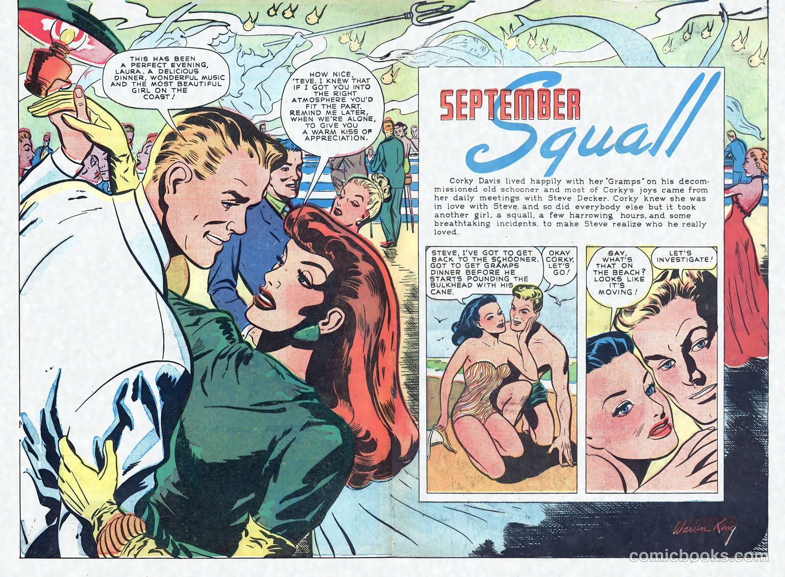 Adventures in Romance #1 (1949) — page 4 of 32