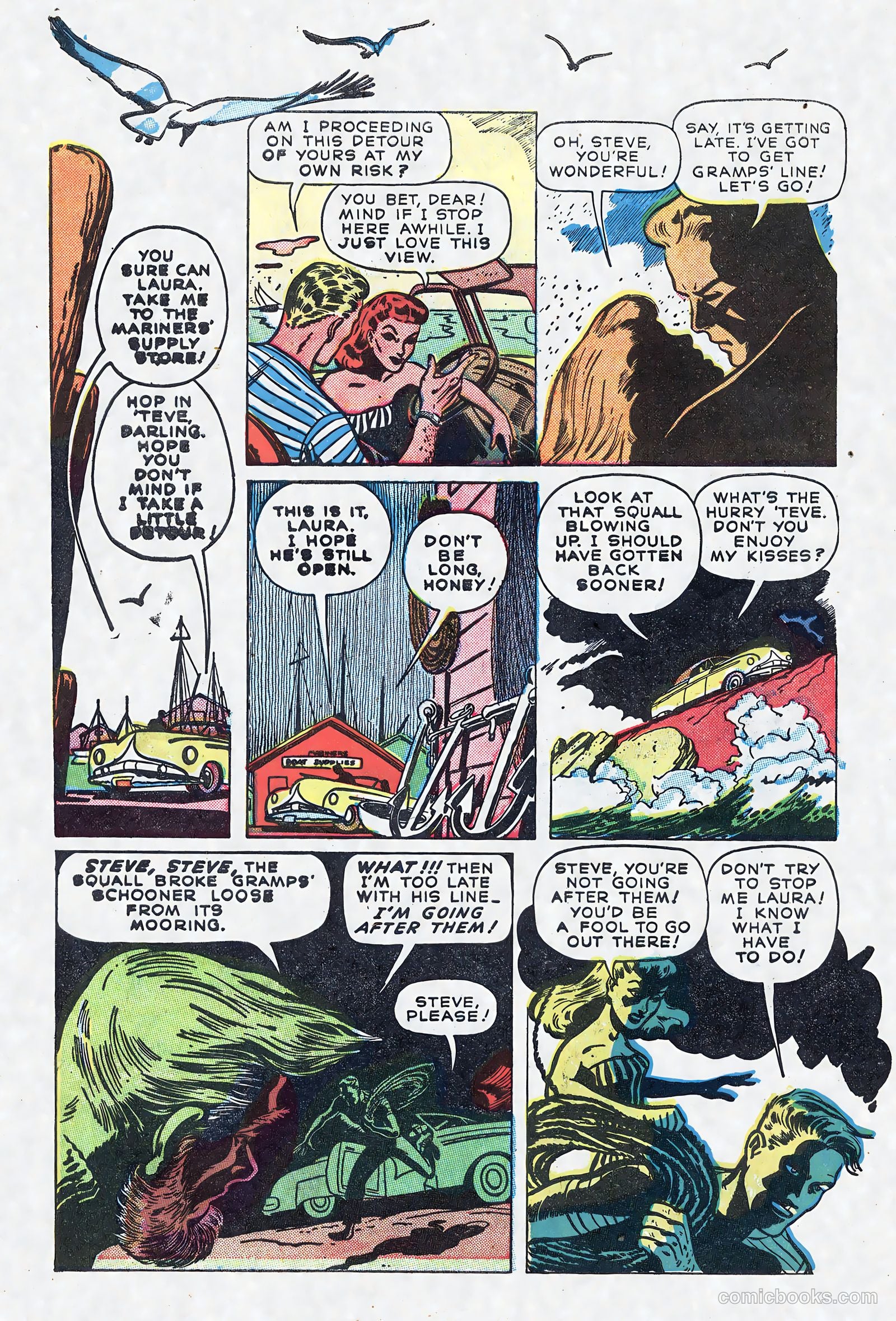 Adventures in Romance #1 (1949) — page 8 of 32