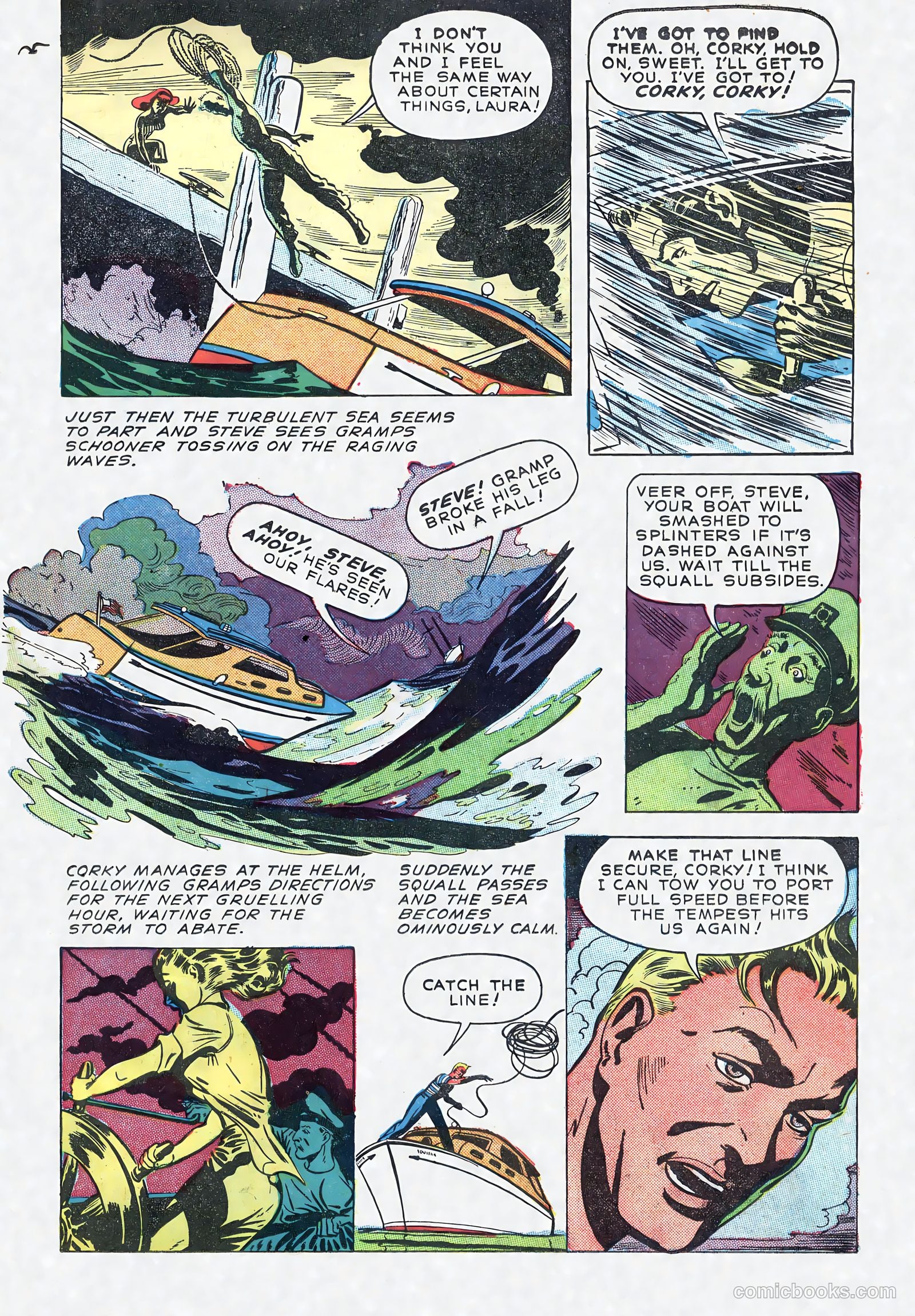 Adventures in Romance #1 (1949) — page 9 of 32