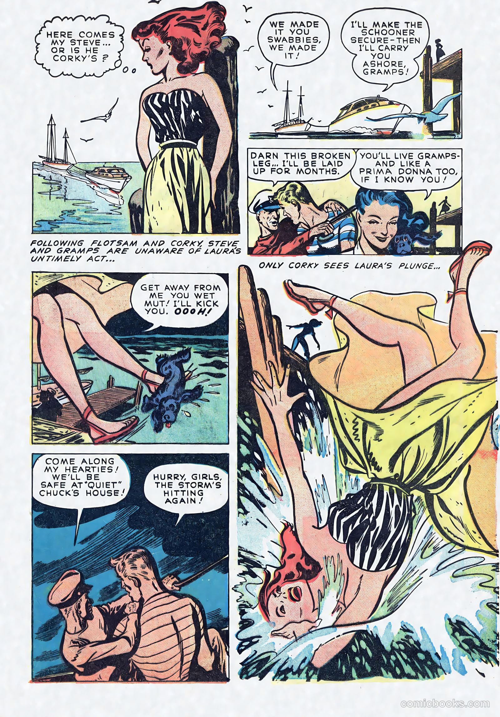 Adventures in Romance #1 (1949) — page 10 of 32