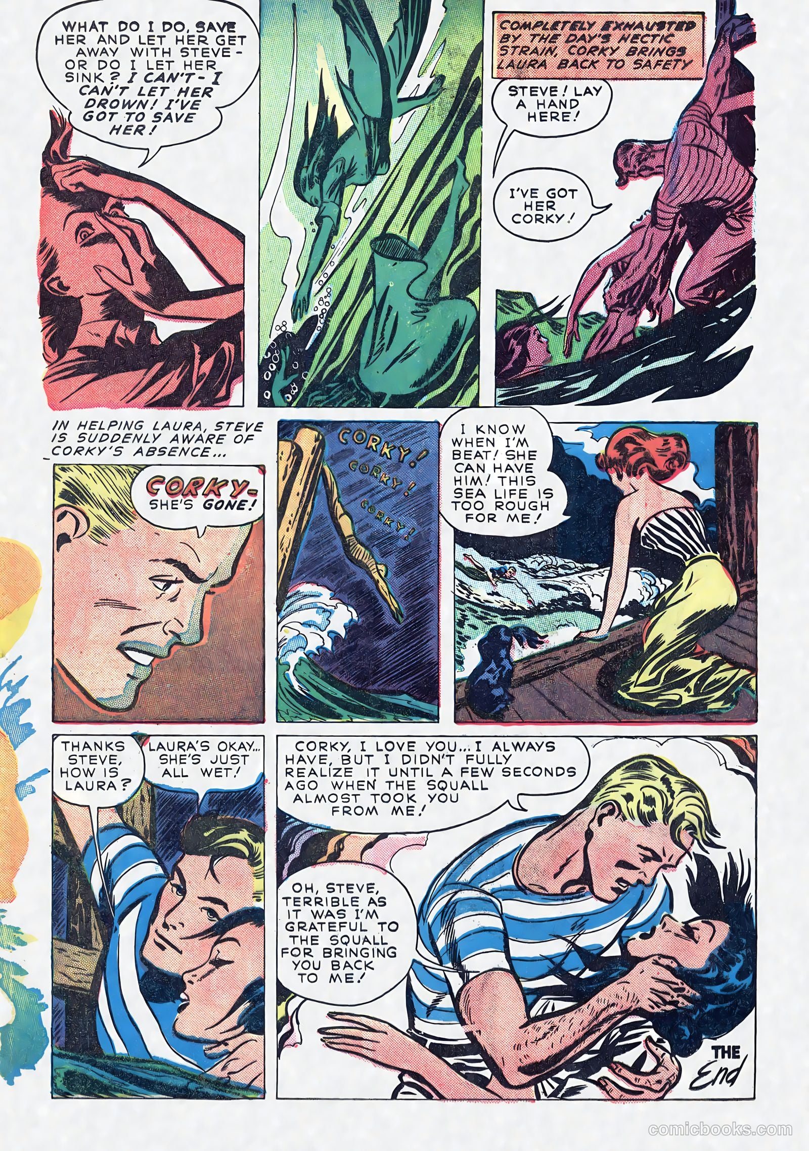 Adventures in Romance #1 (1949) — page 11 of 32