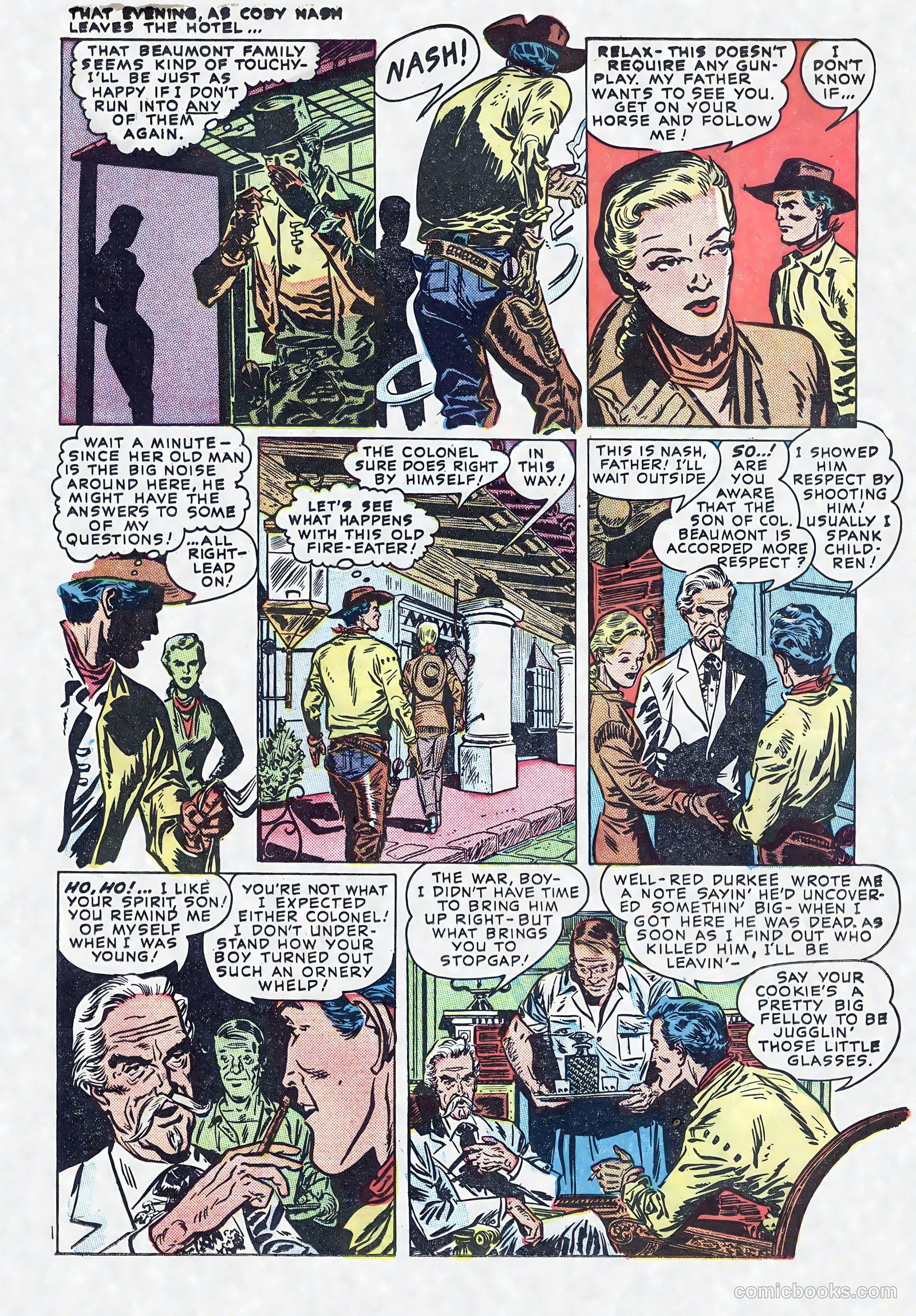 Adventures in Romance #1 (1949) — page 15 of 32