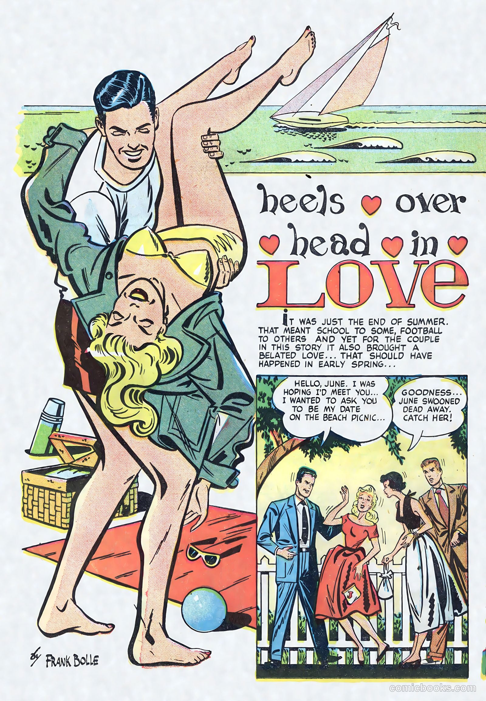 Adventures in Romance #1 (1949) — page 19 of 32
