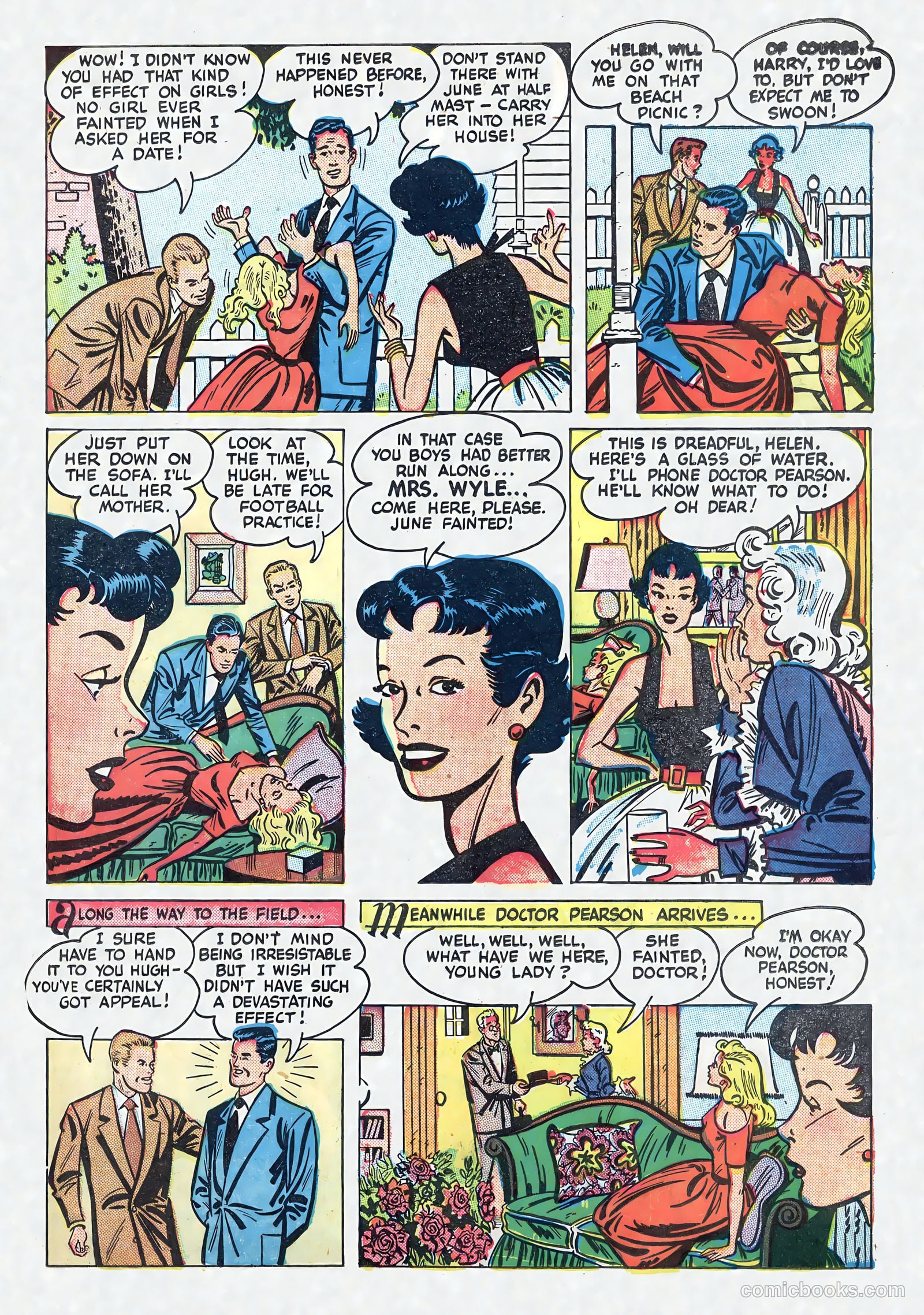 Adventures in Romance #1 (1949) — page 20 of 32