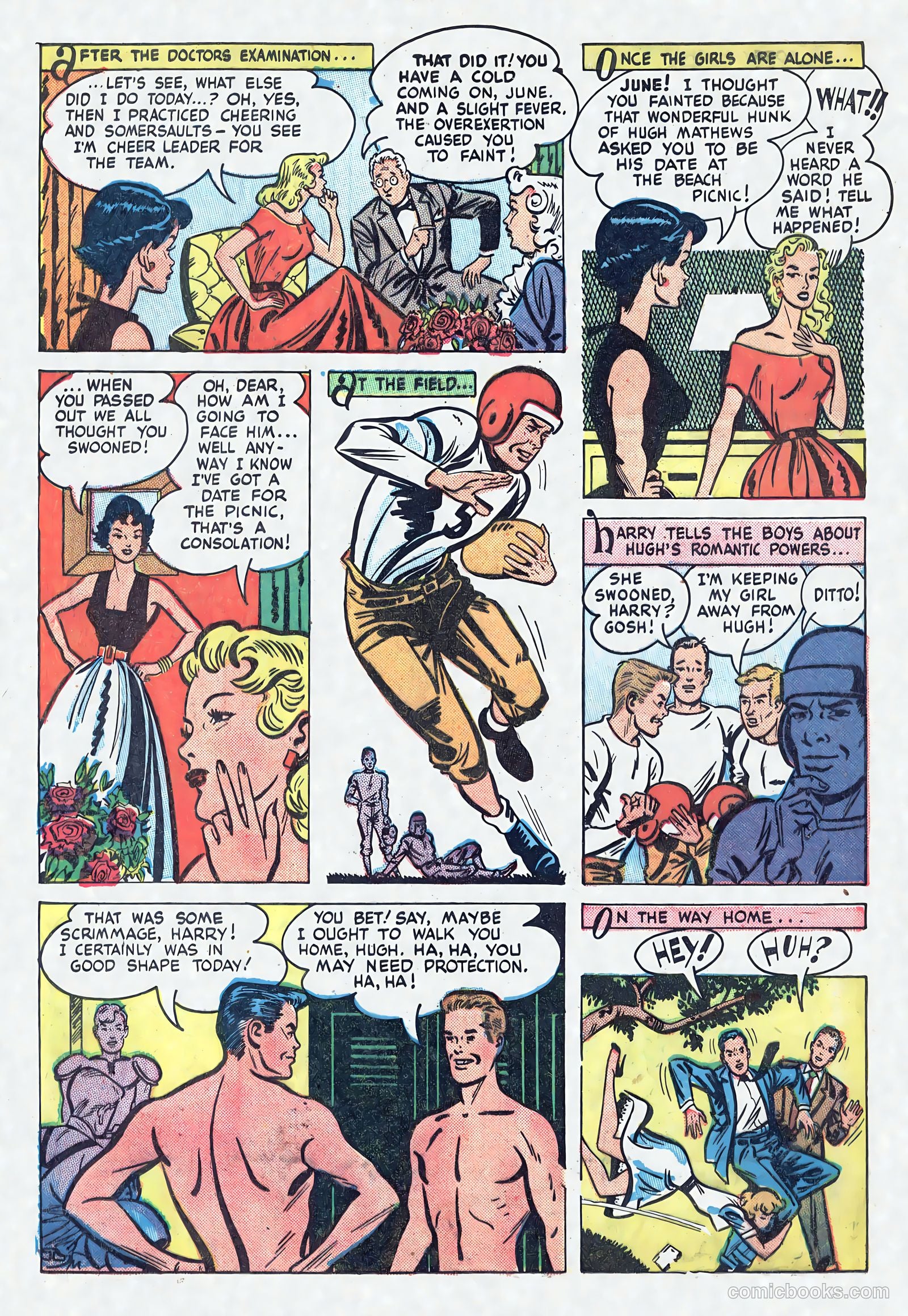 Adventures in Romance #1 (1949) — page 21 of 32