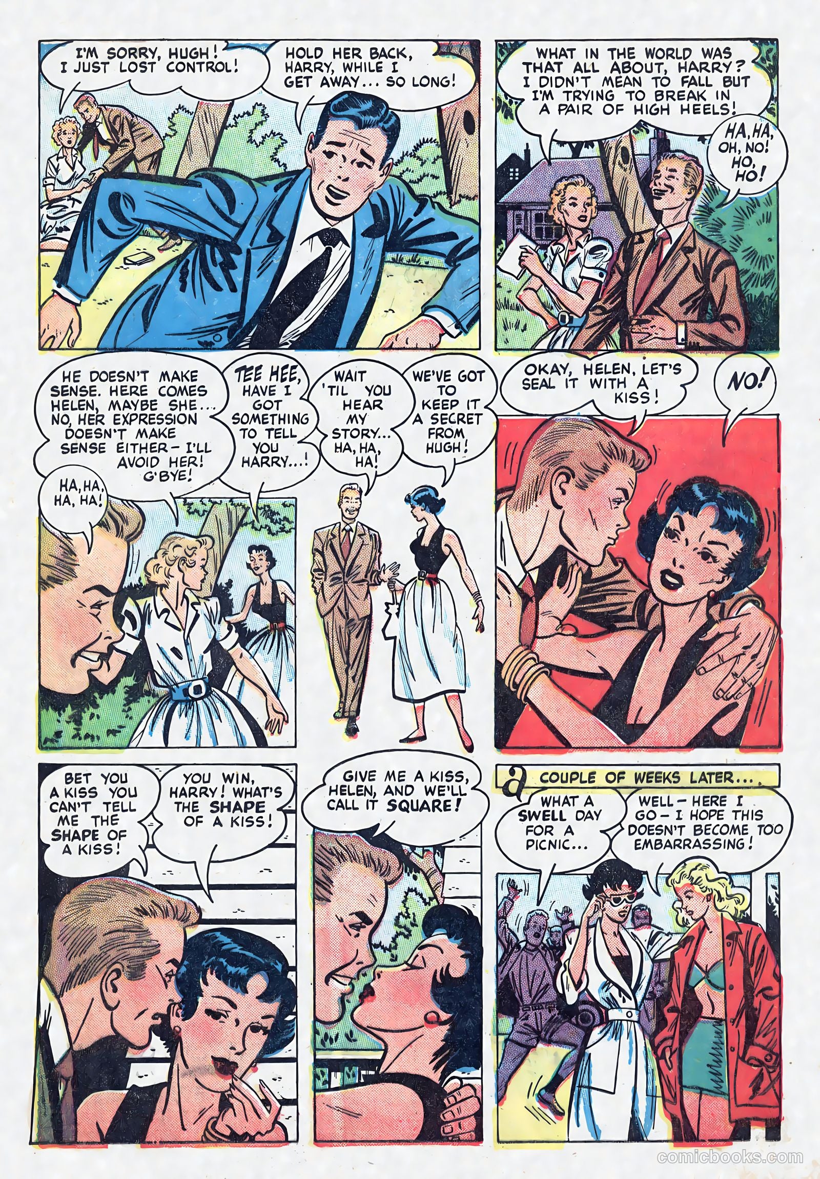 Adventures in Romance #1 (1949) — page 22 of 32