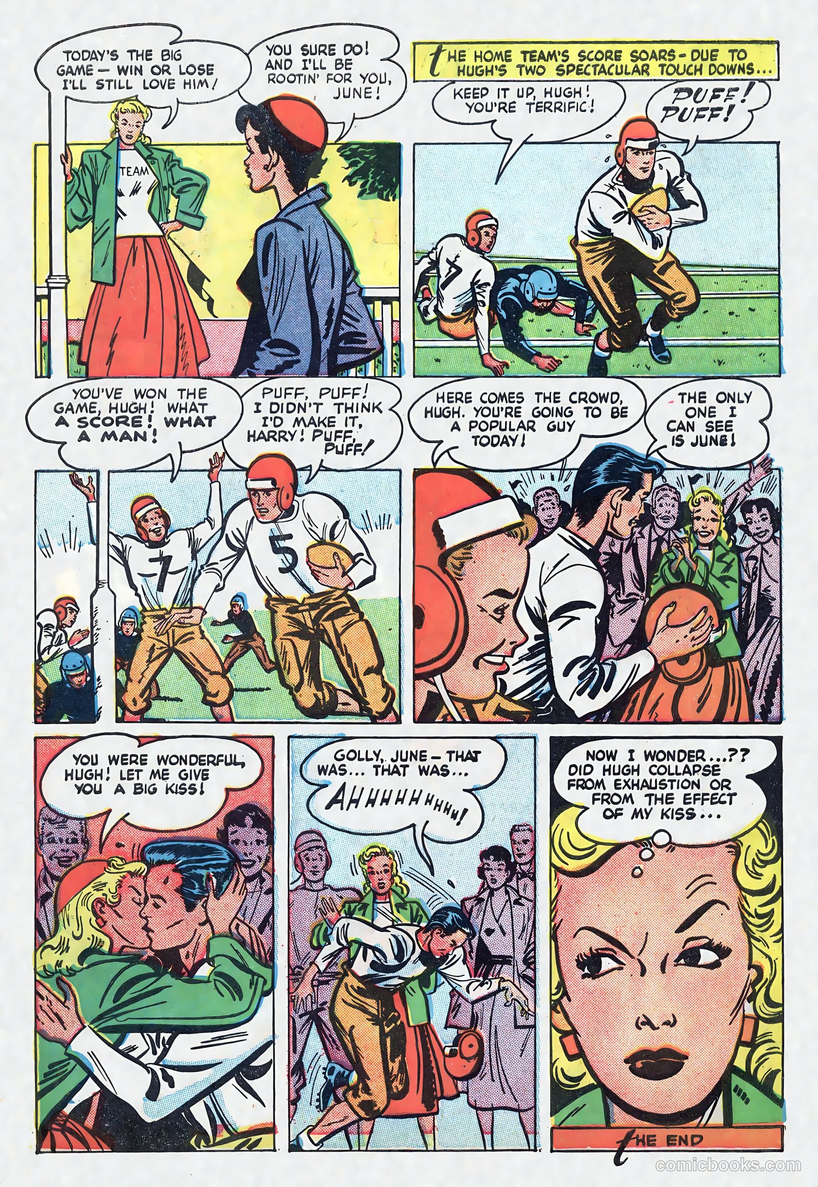 Adventures in Romance #1 (1949) — page 24 of 32