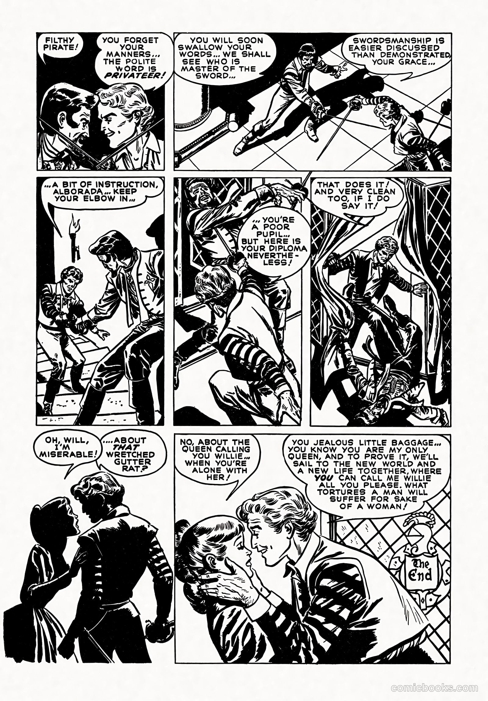 Adventures in Romance #1 (1949) — page 31 of 32