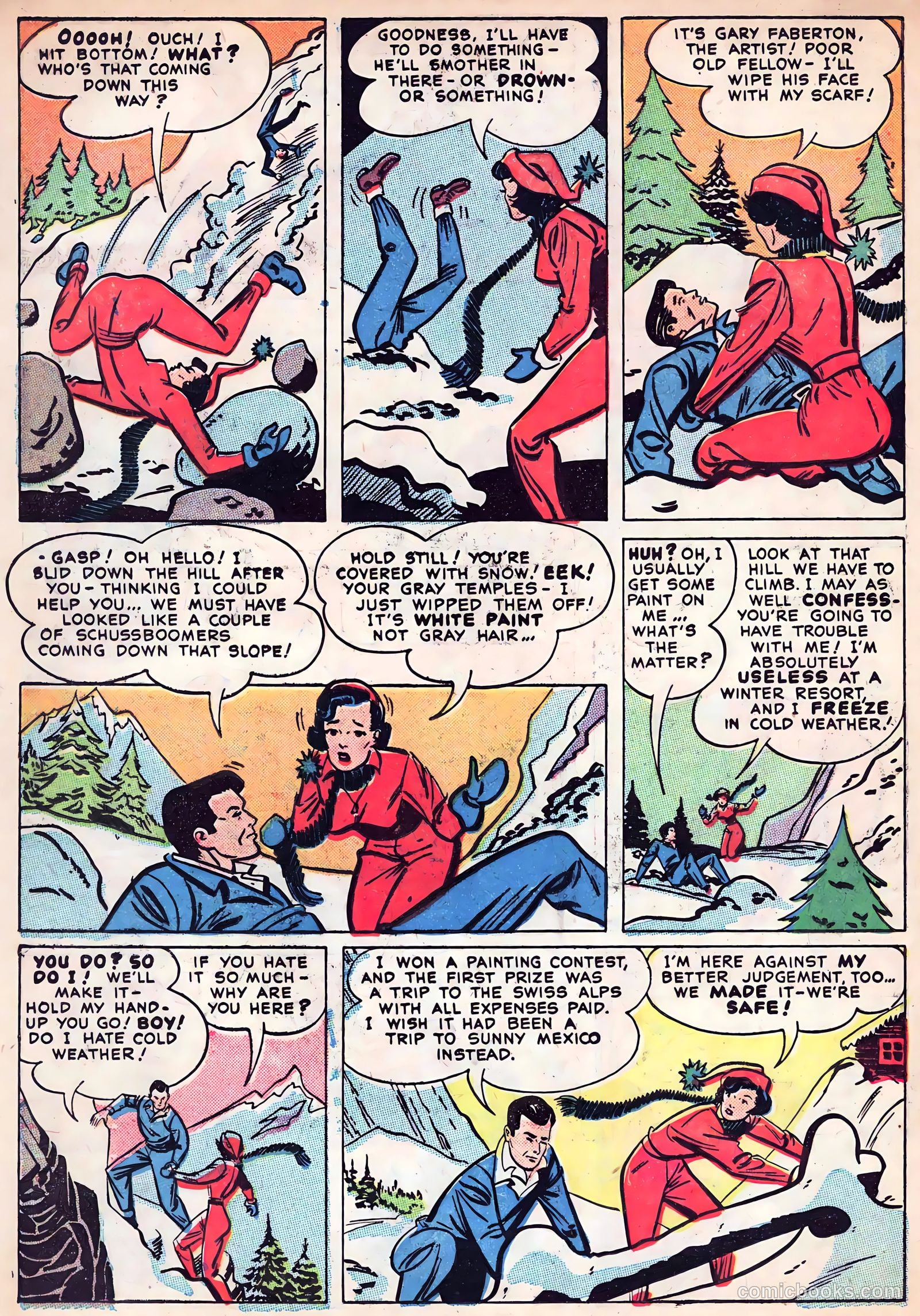 Adventures in Romance #2 (1950) — page 25 of 33