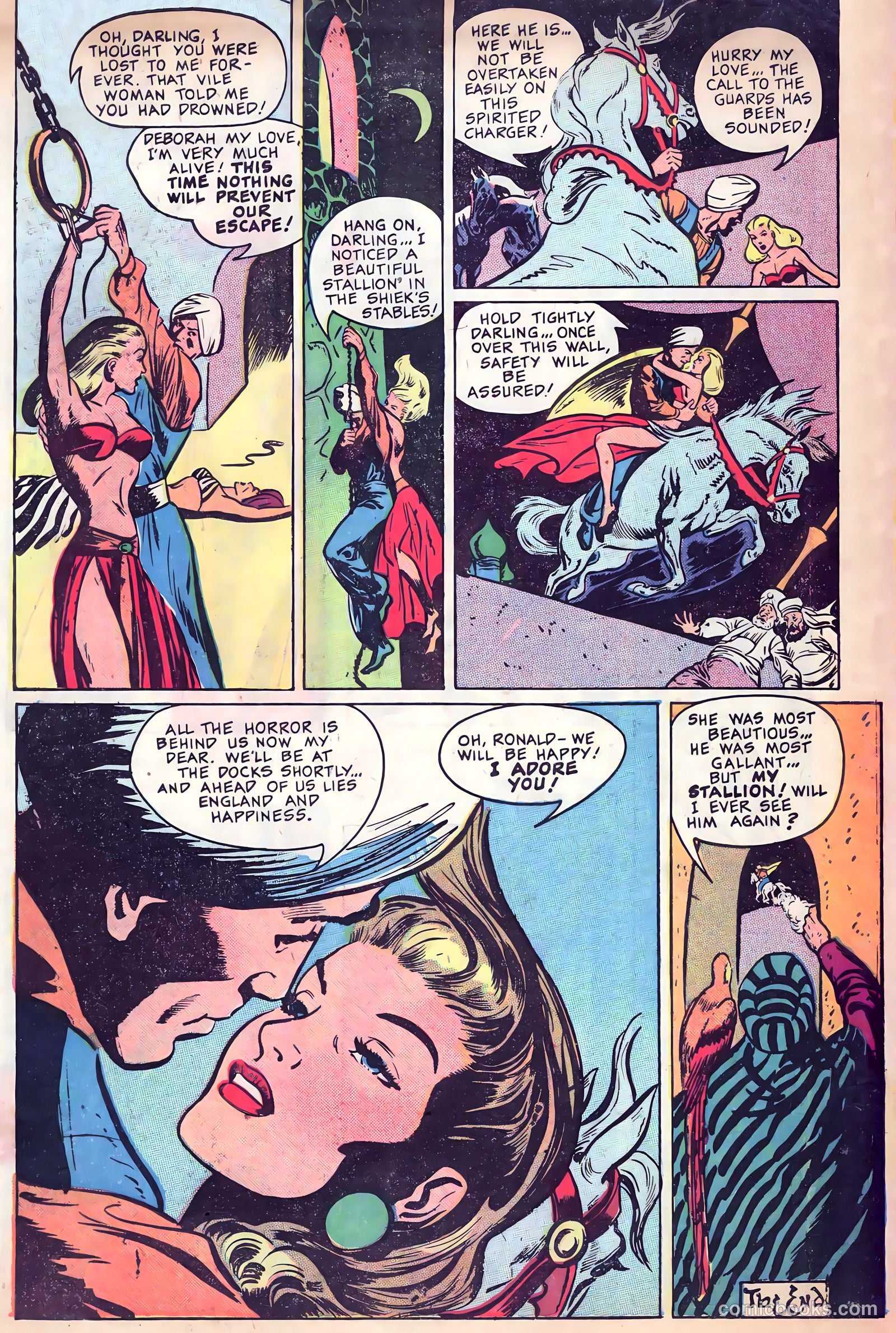 Adventures in Romance #2 (1950) — page 31 of 33