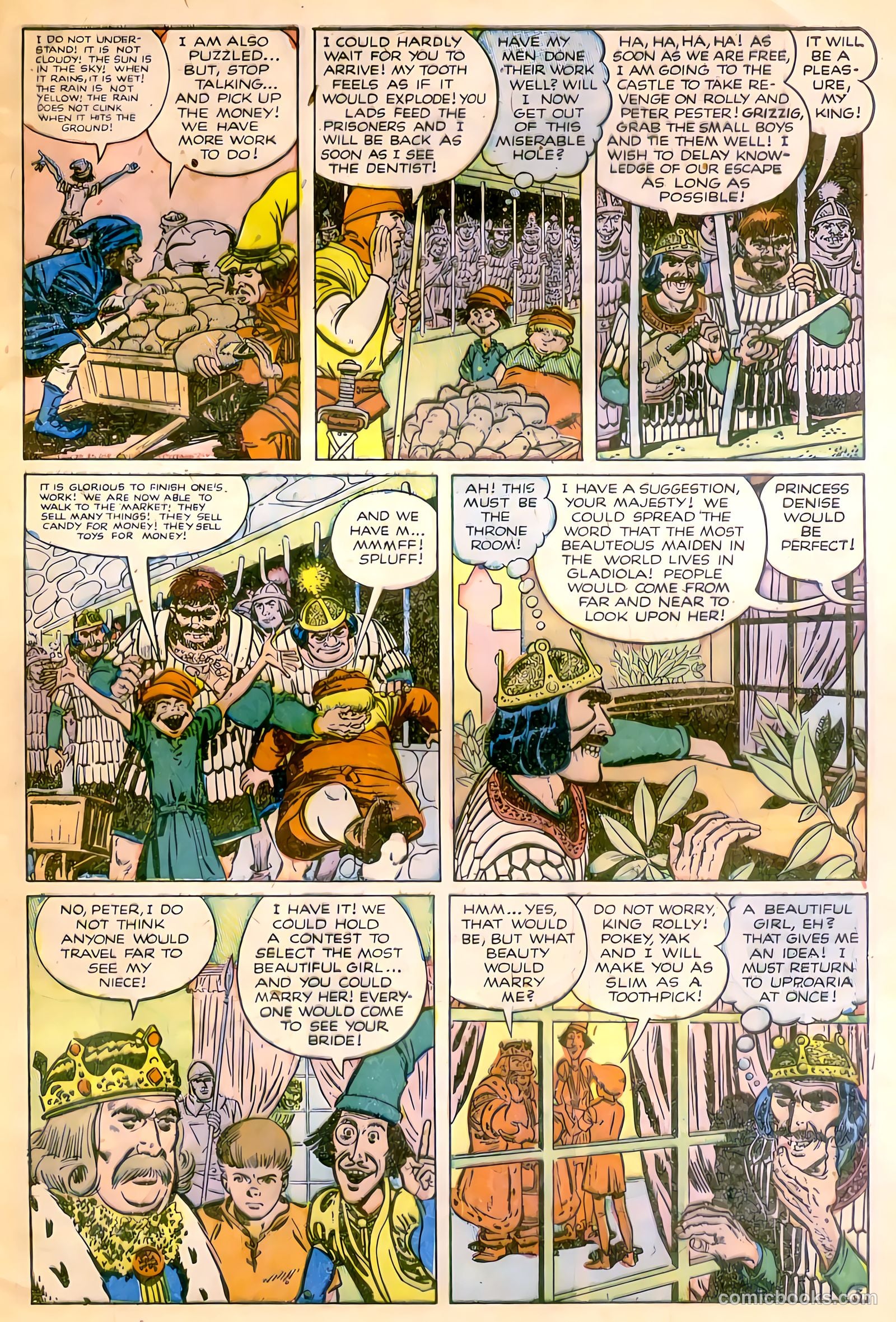 Adventures in Wonderland #1 (1955) — page 5 of 36
