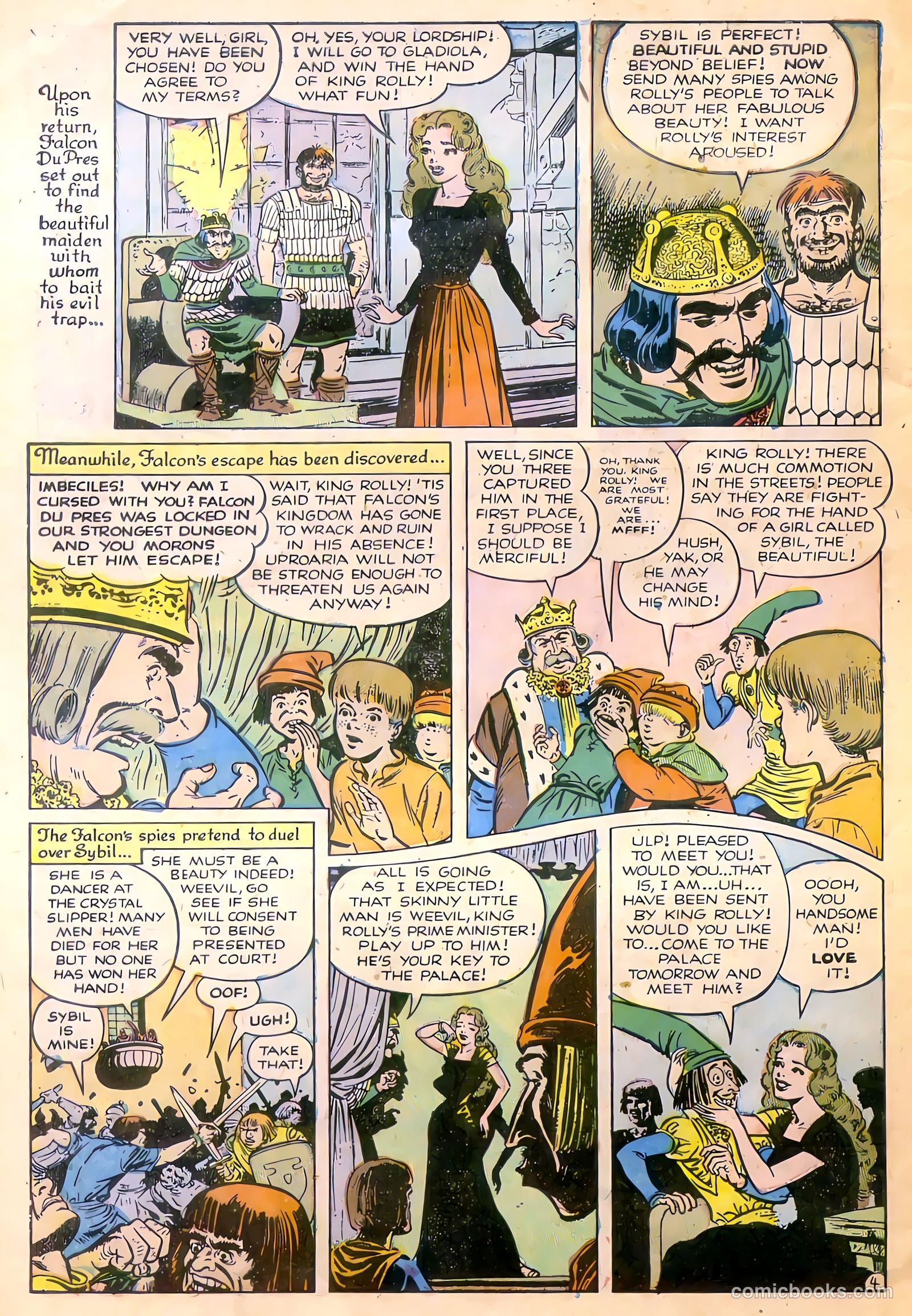 Adventures in Wonderland #1 (1955) — page 6 of 36