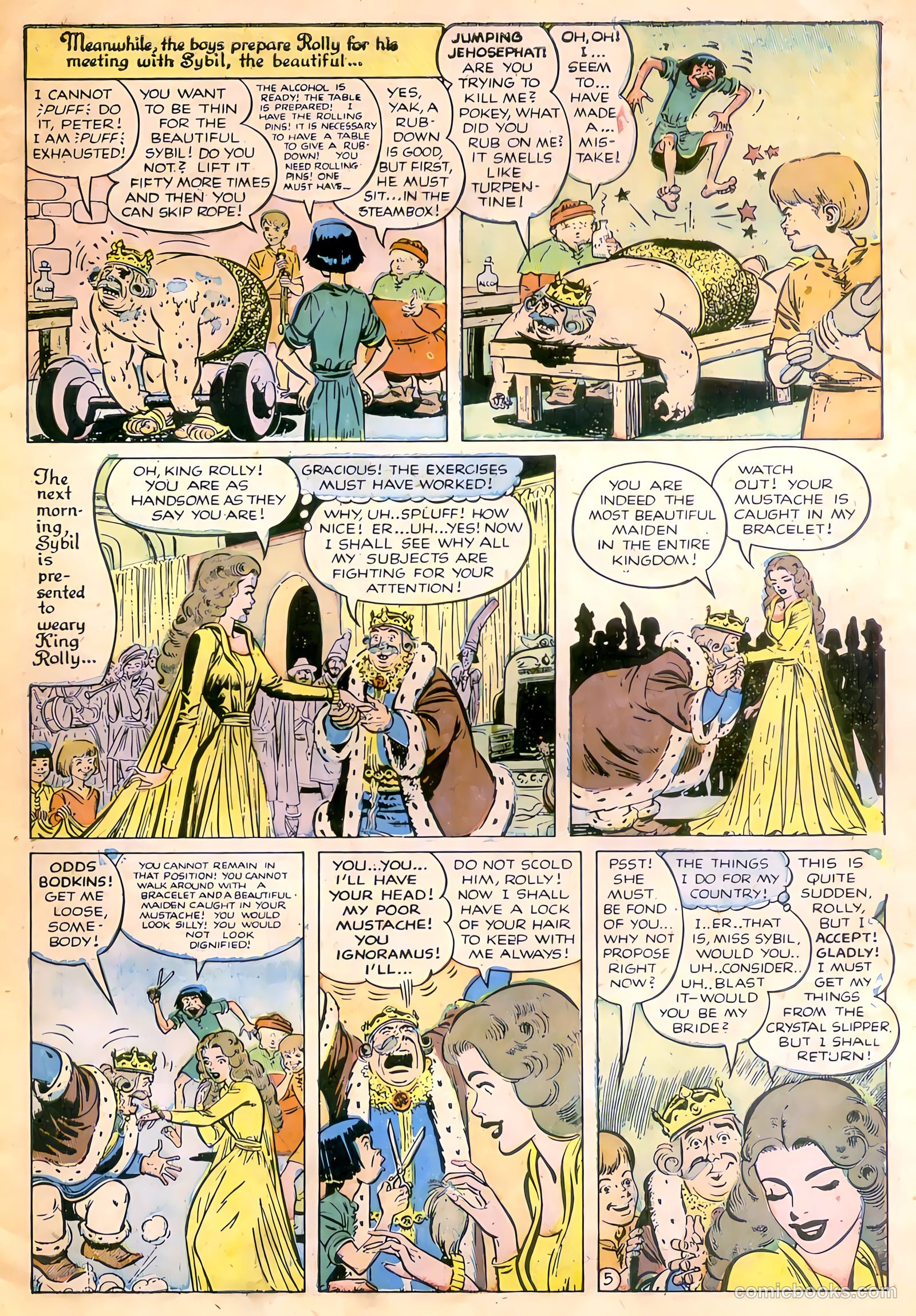 Adventures in Wonderland #1 (1955) — page 7 of 36