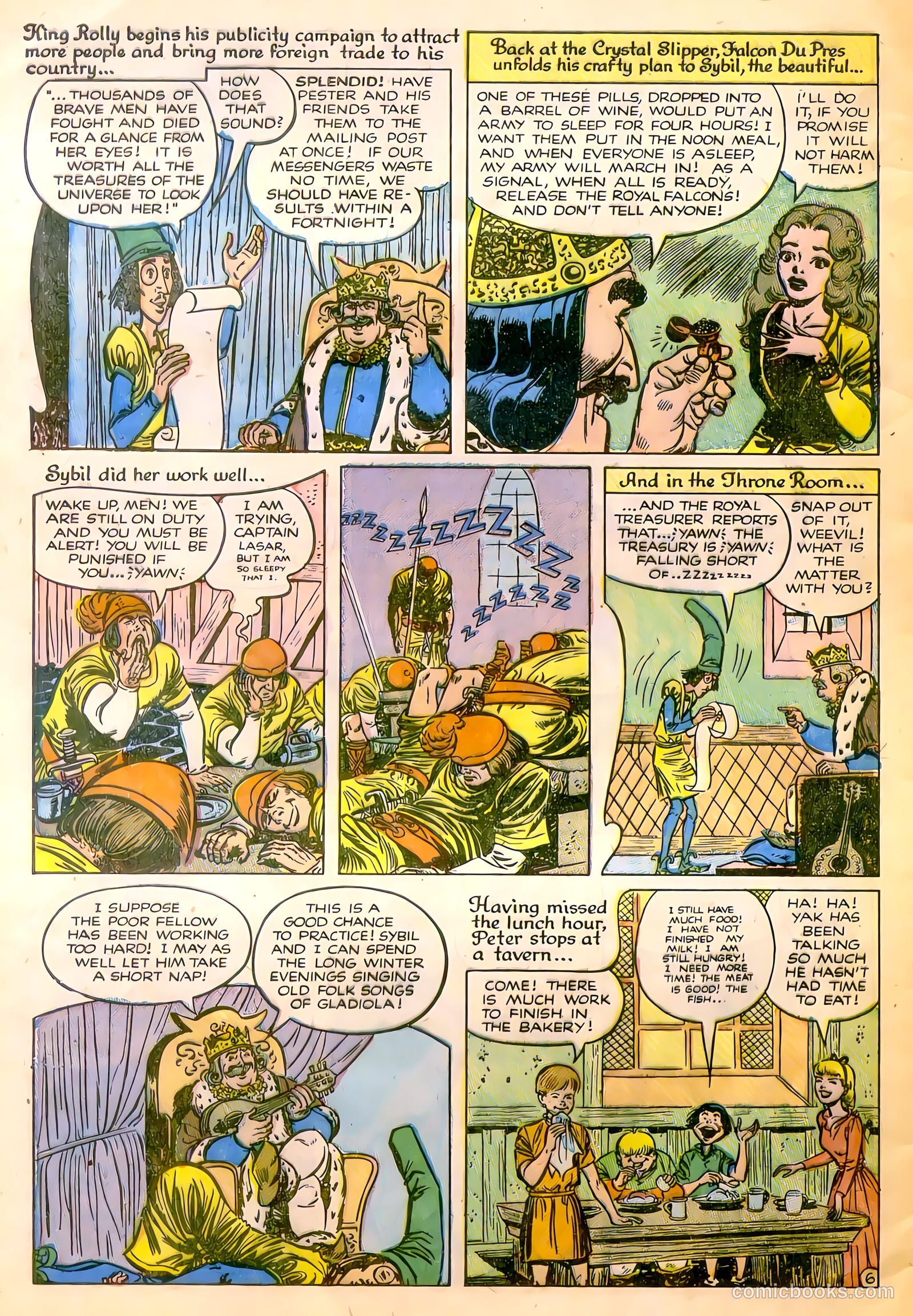 Adventures in Wonderland #1 (1955) — page 8 of 36