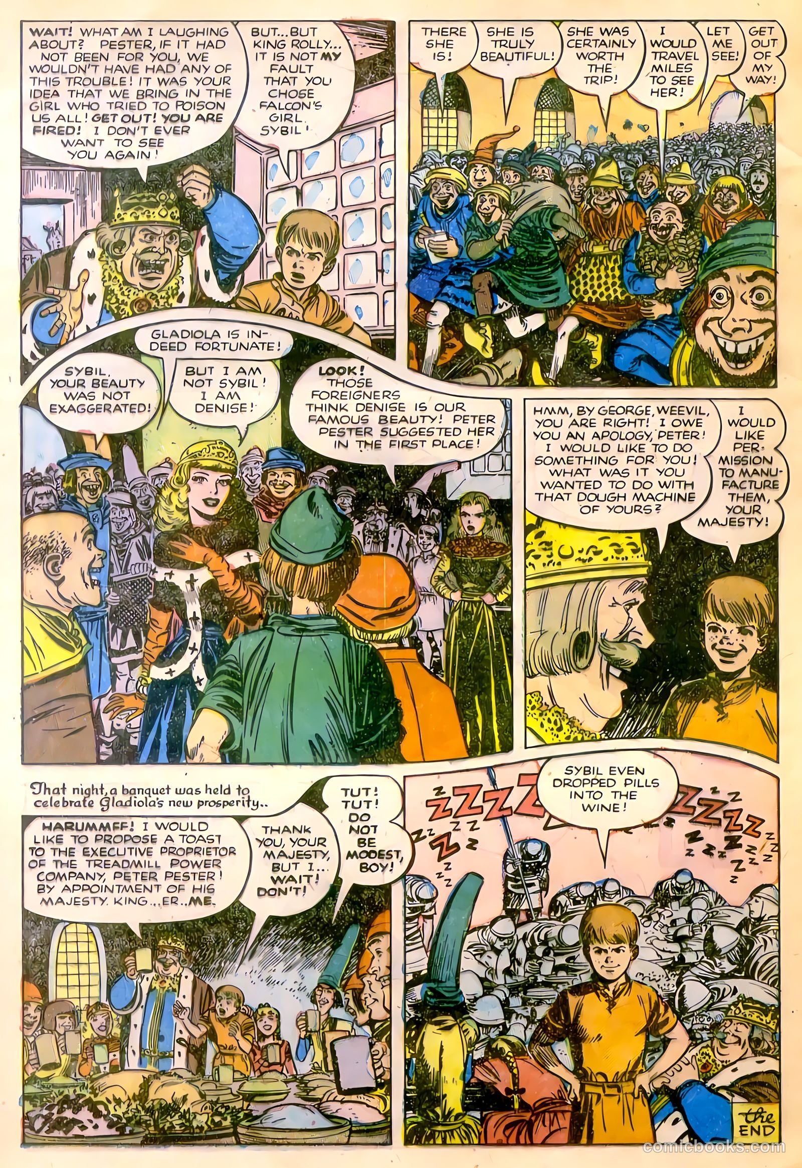 Adventures in Wonderland #1 (1955) — page 12 of 36