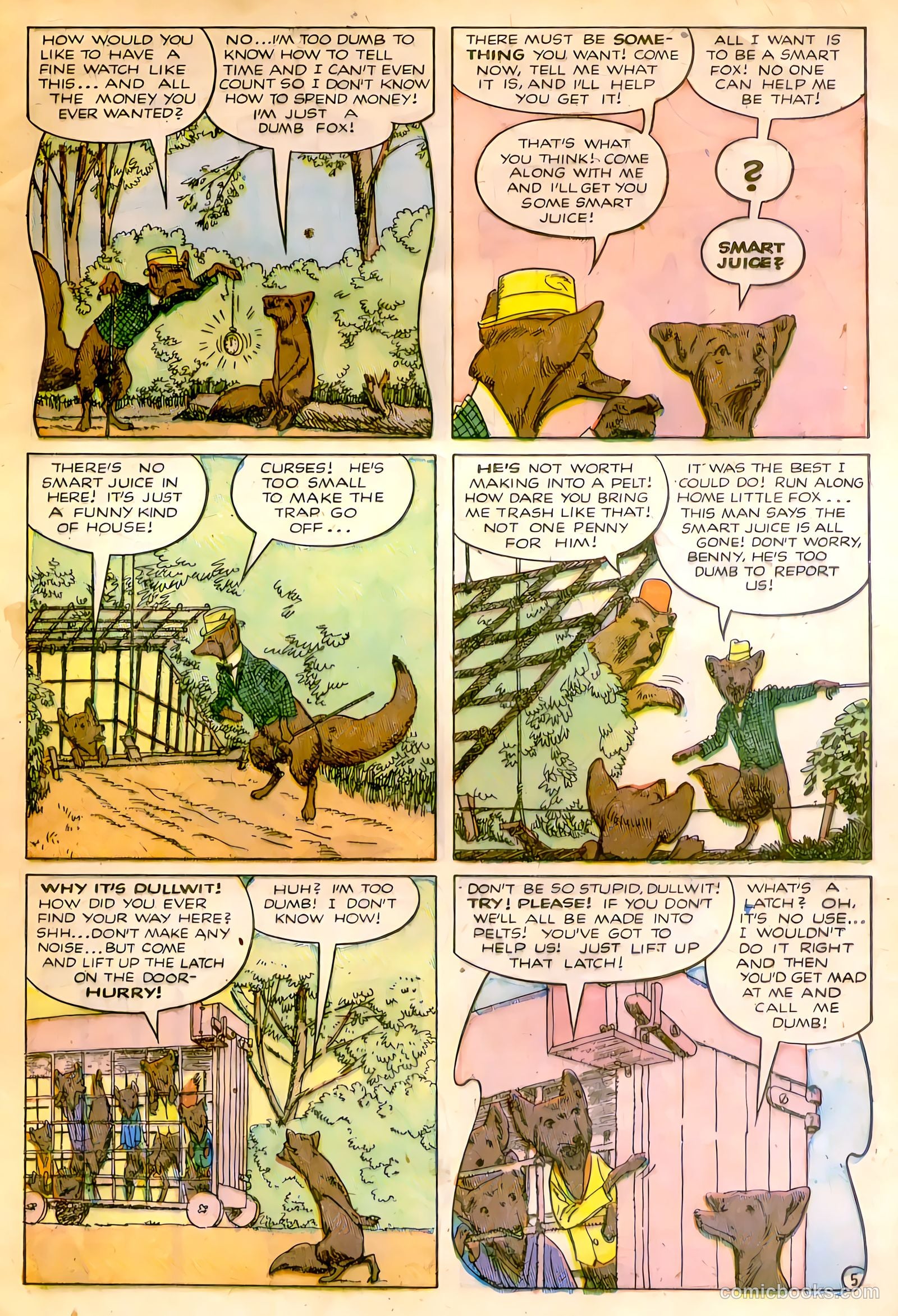 Adventures in Wonderland #1 (1955) — page 17 of 36