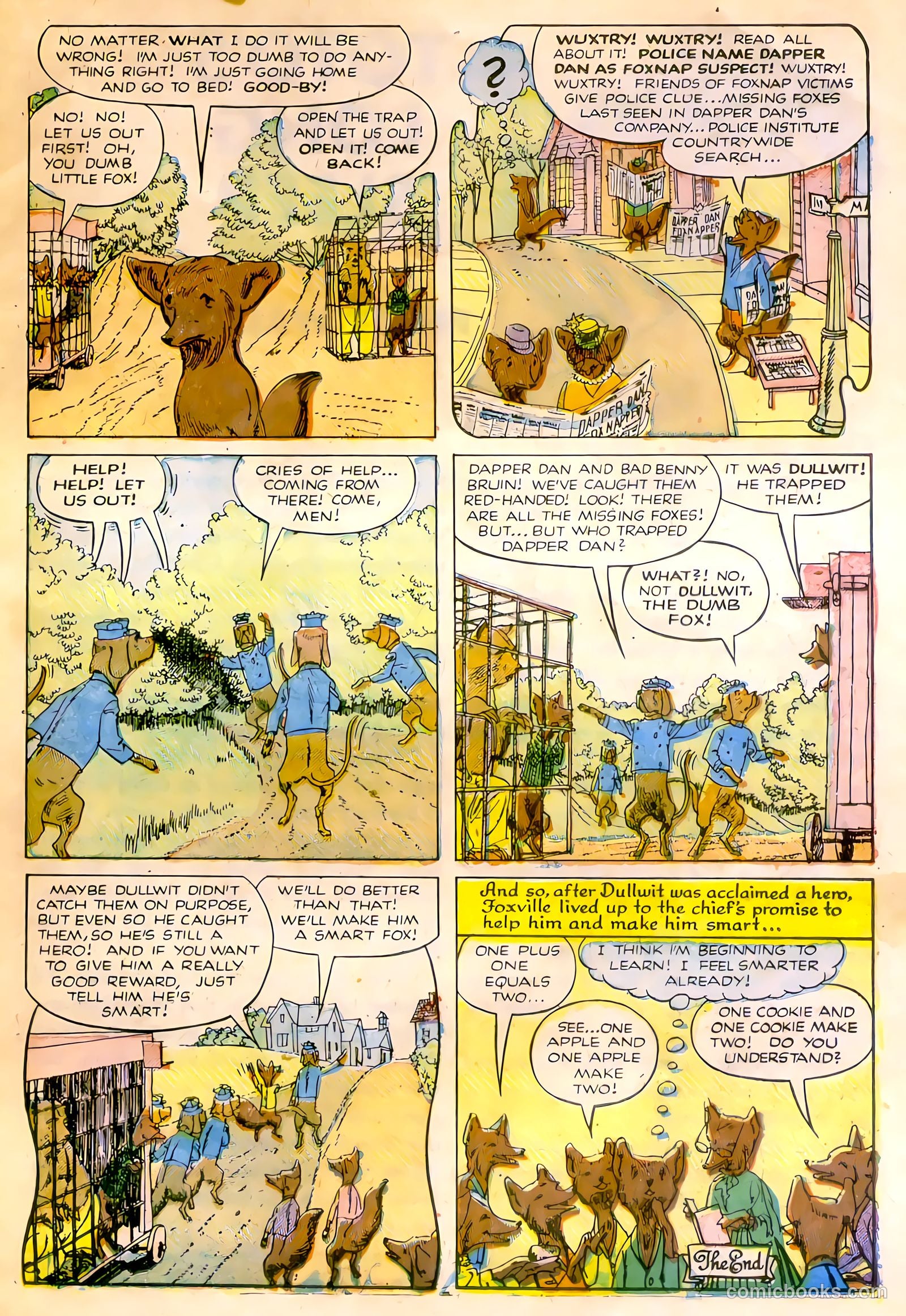 Adventures in Wonderland #1 (1955) — page 19 of 36