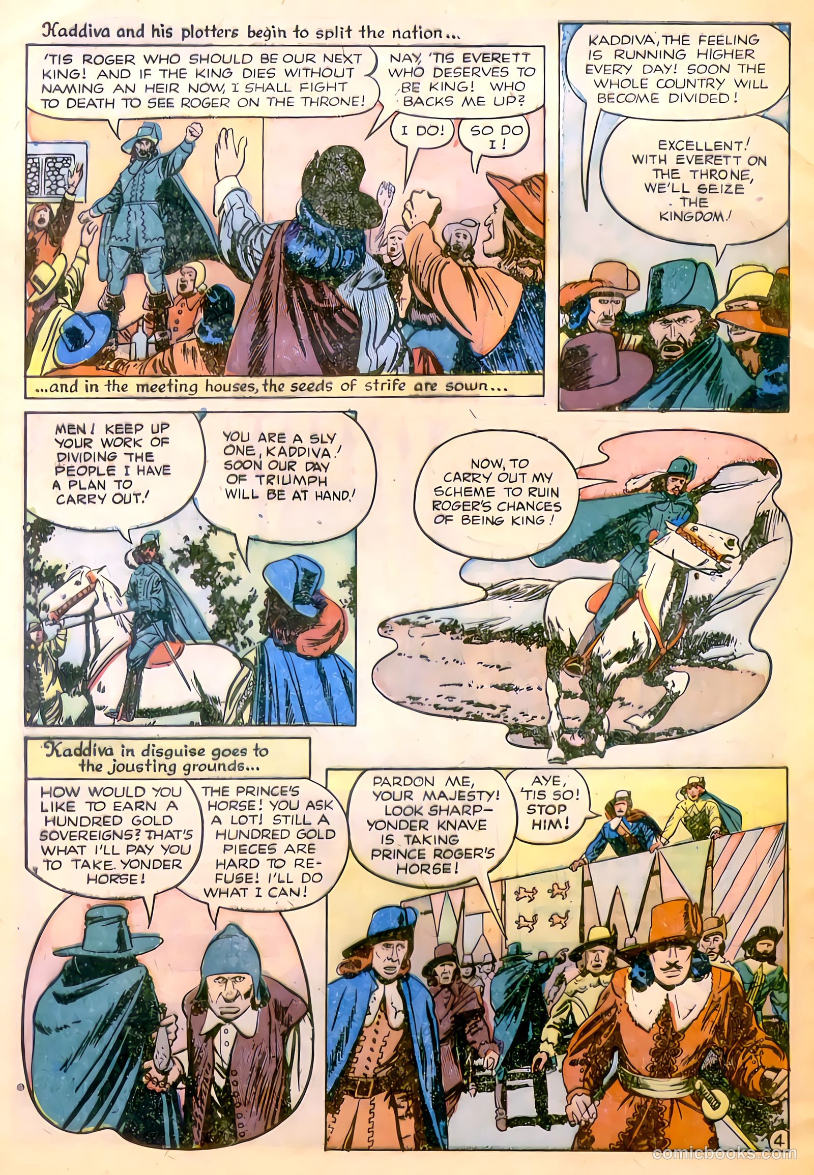 Adventures in Wonderland #1 (1955) — page 32 of 36