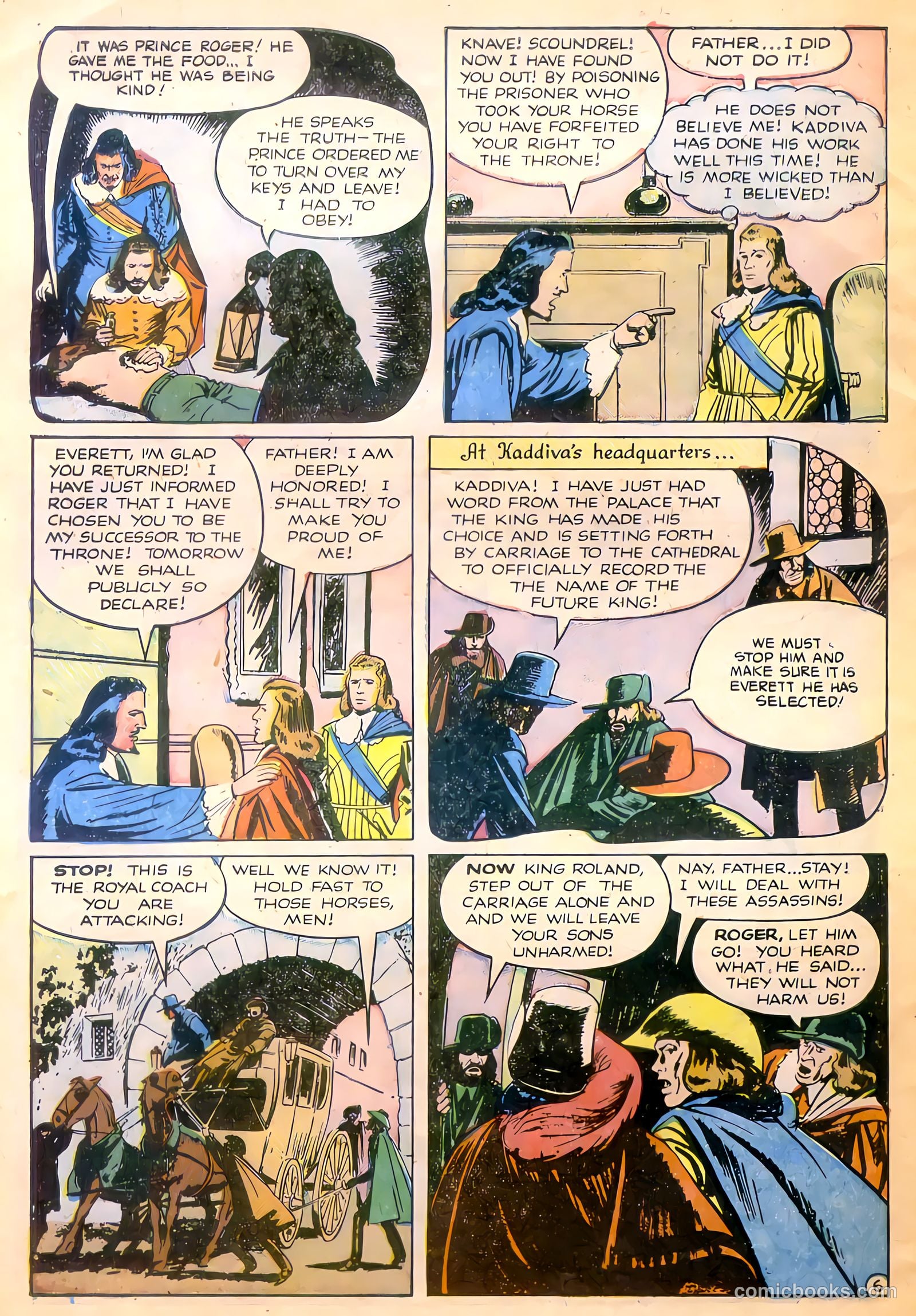 Adventures in Wonderland #1 (1955) — page 34 of 36