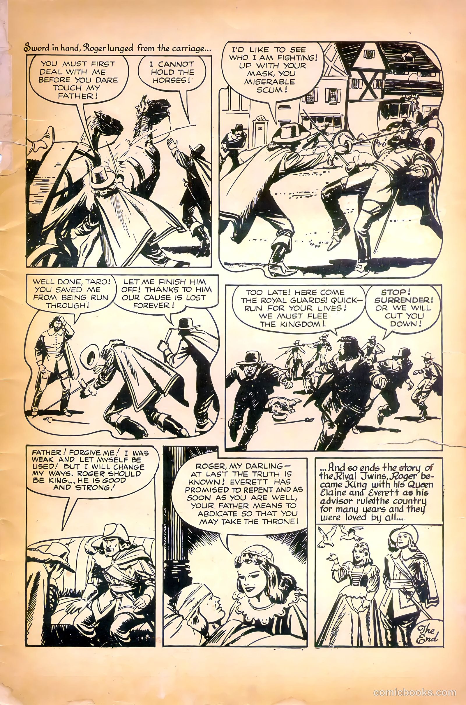 Adventures in Wonderland #1 (1955) — page 35 of 36