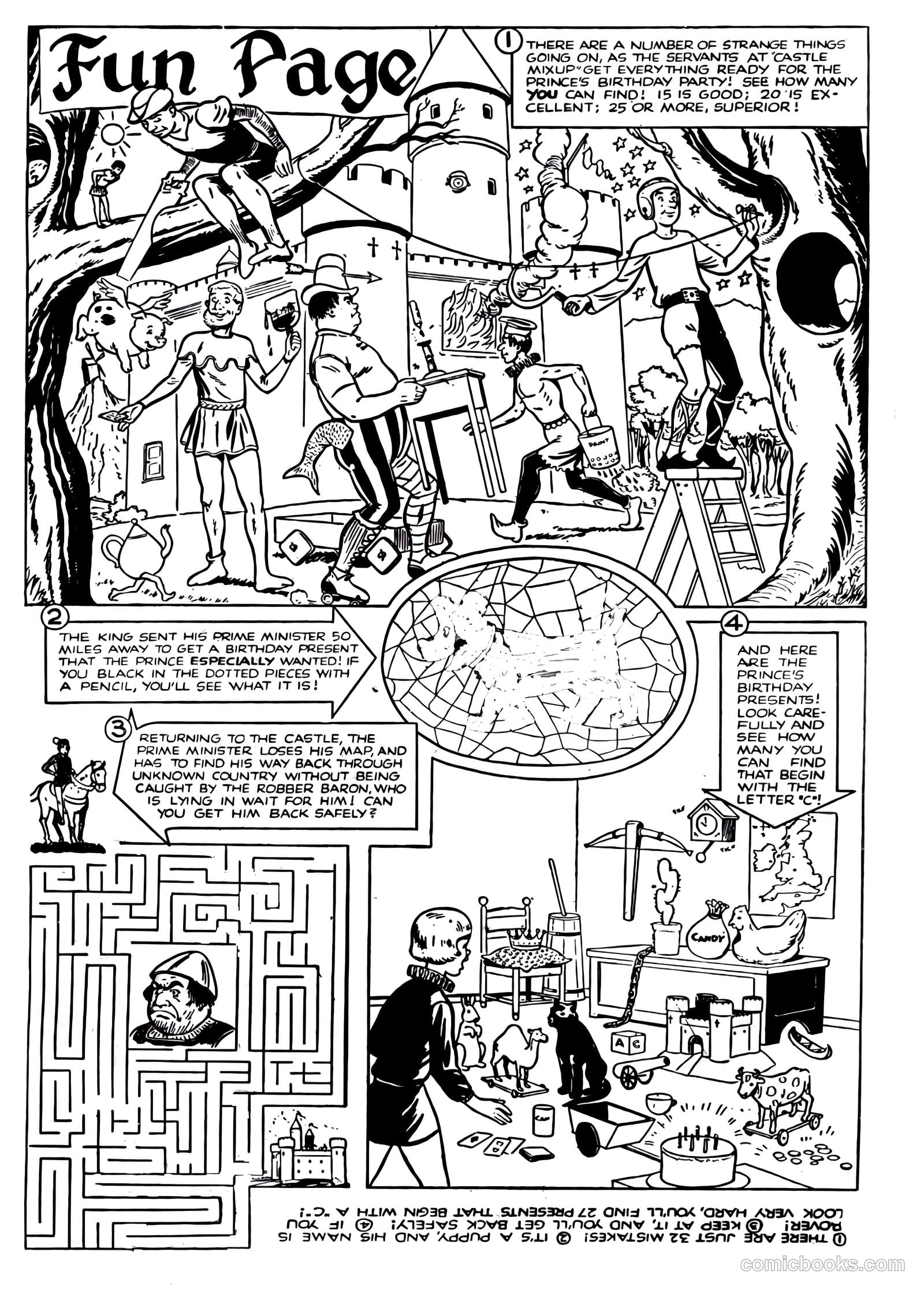 Adventures in Wonderland #2 (1955) — page 35 of 36