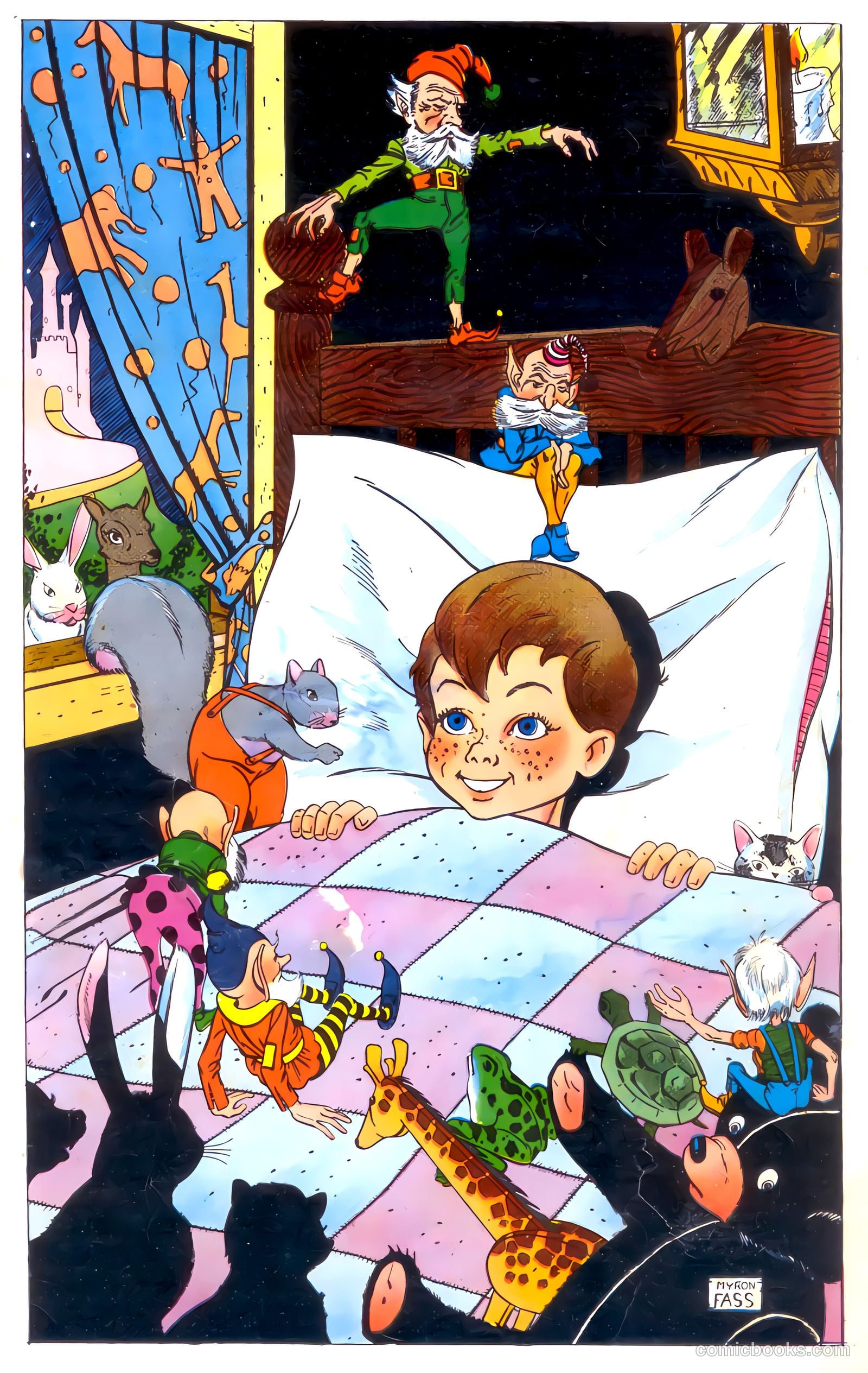 Adventures in Wonderland #2 (1955) — page 36 of 36