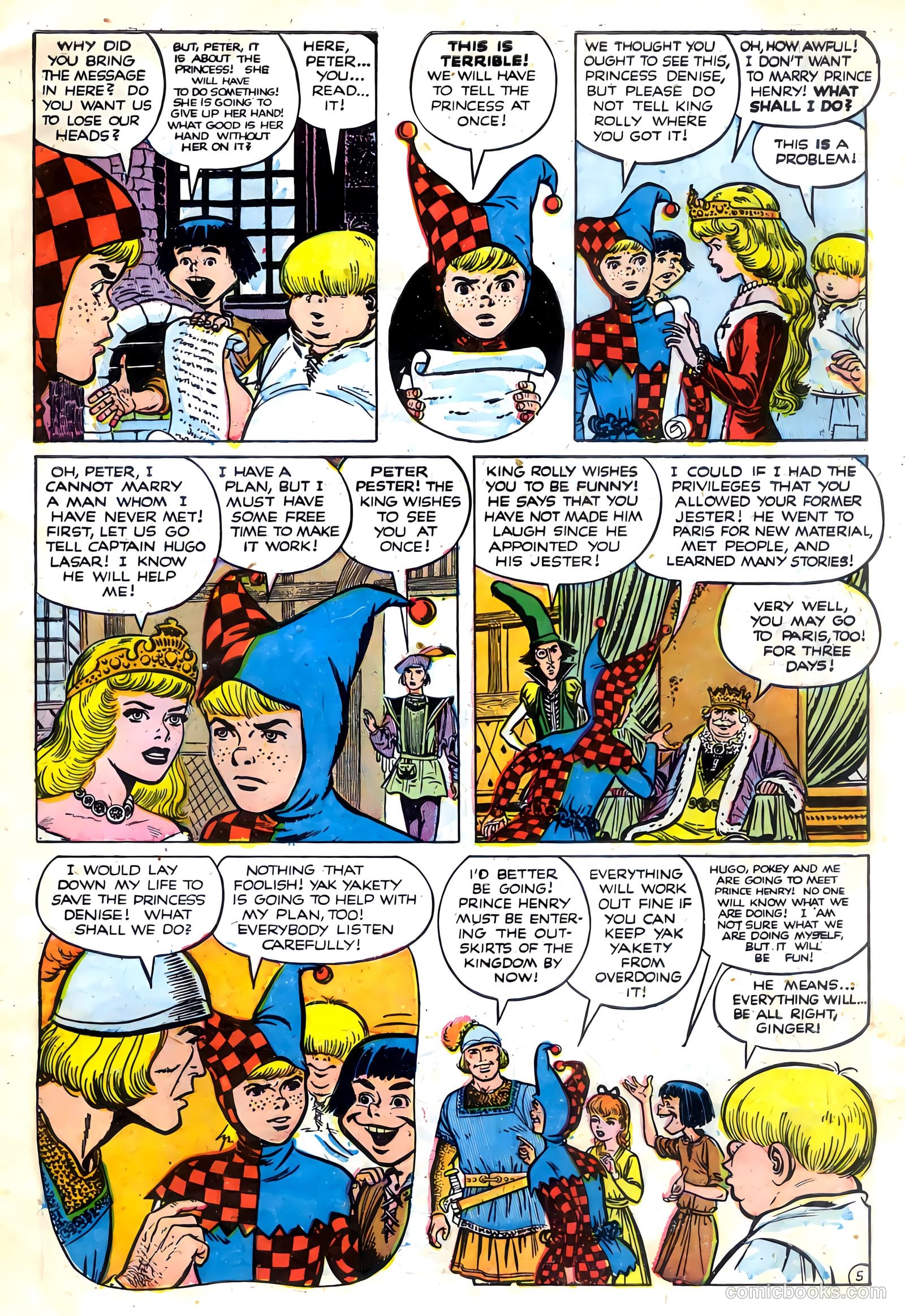 Adventures in Wonderland #3 (1955) — page 7 of 36
