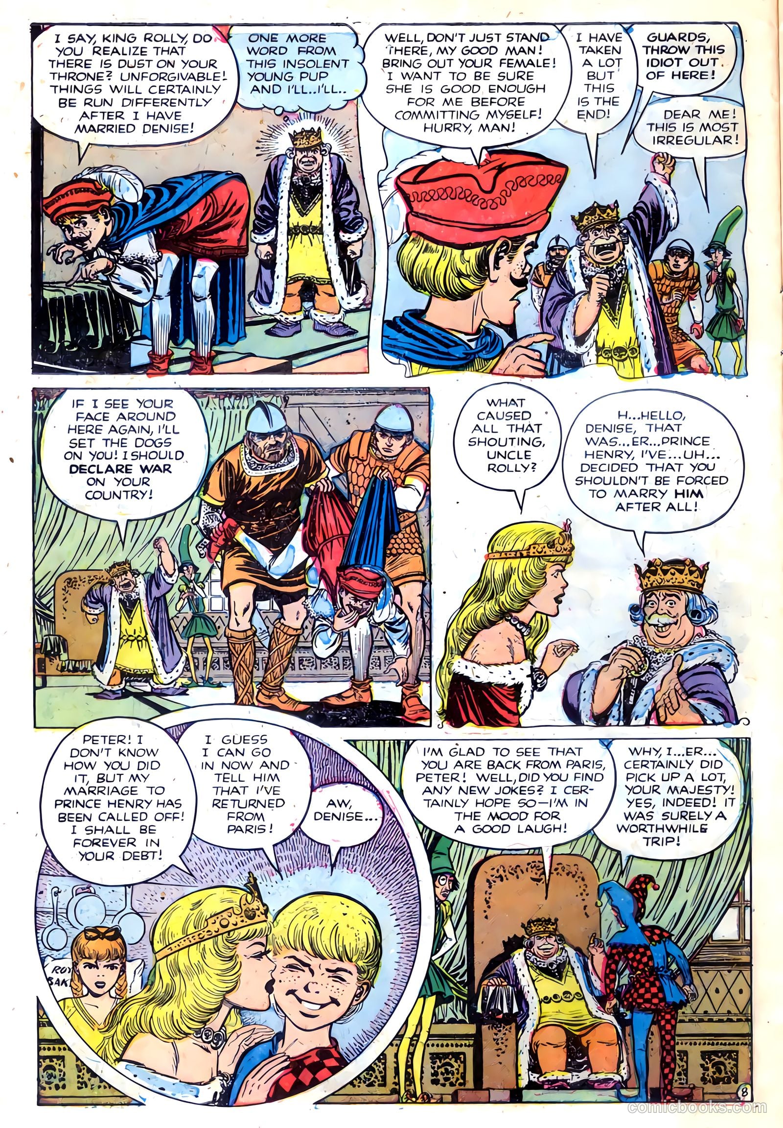Adventures in Wonderland #3 (1955) — page 10 of 36