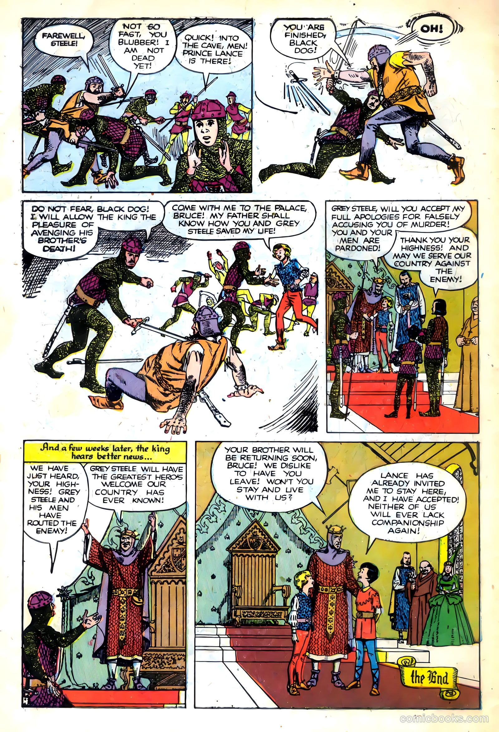 Adventures in Wonderland #3 (1955) — page 34 of 36