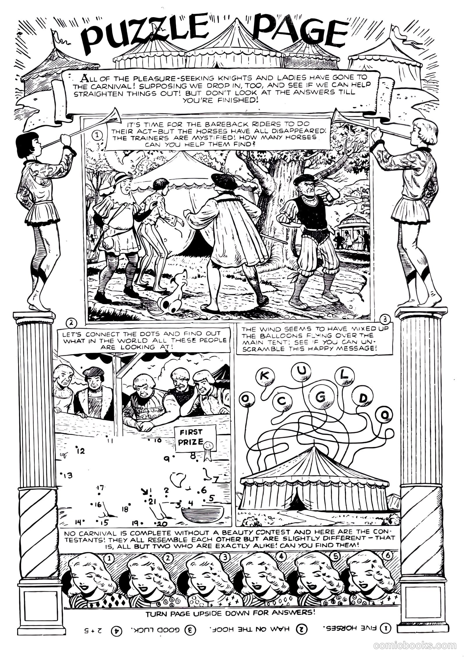 Adventures in Wonderland #3 (1955) — page 35 of 36