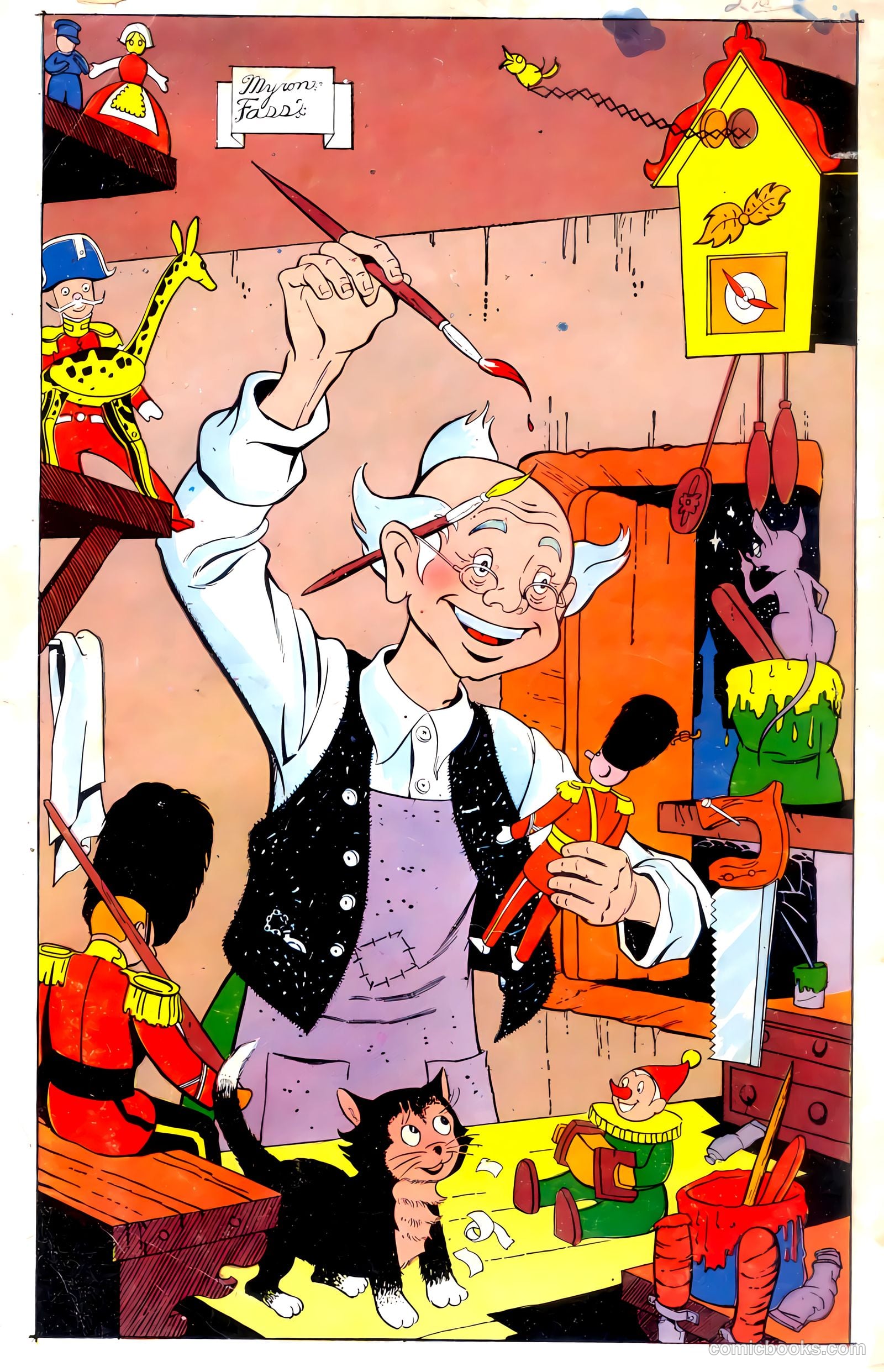 Adventures in Wonderland #3 (1955) — page 36 of 36