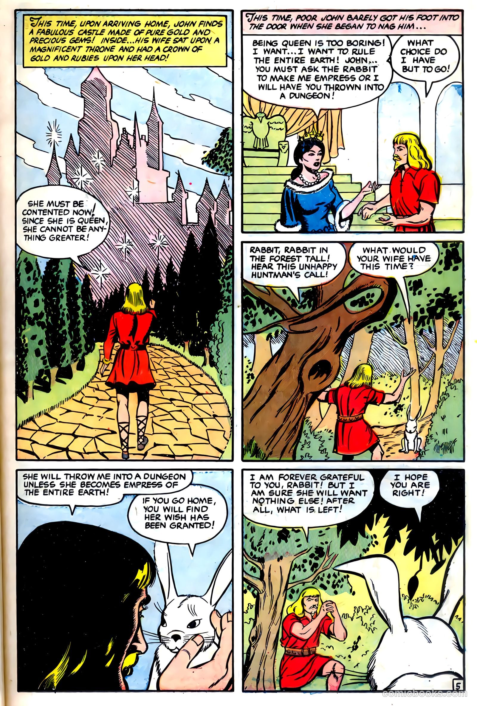 Adventures in Wonderland #4 (1955) — page 15 of 36