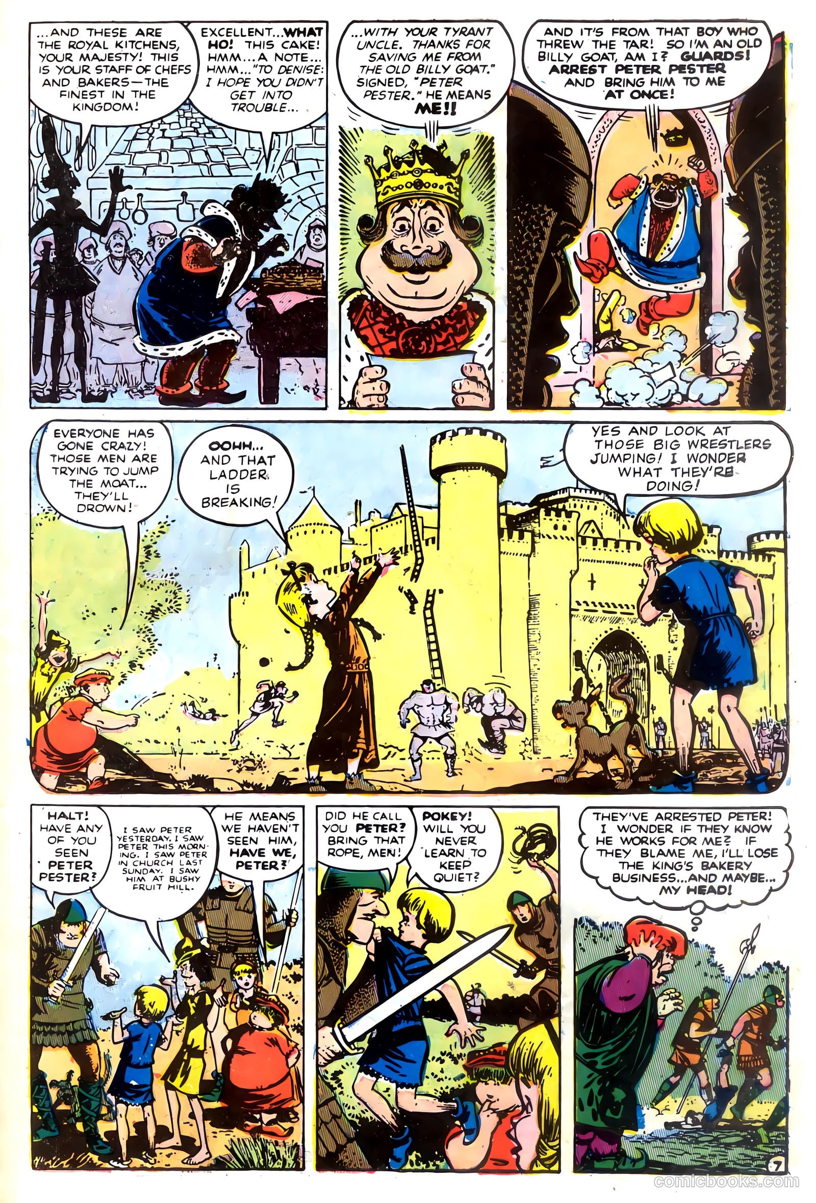 Adventures in Wonderland #4 (1955) — page 31 of 36