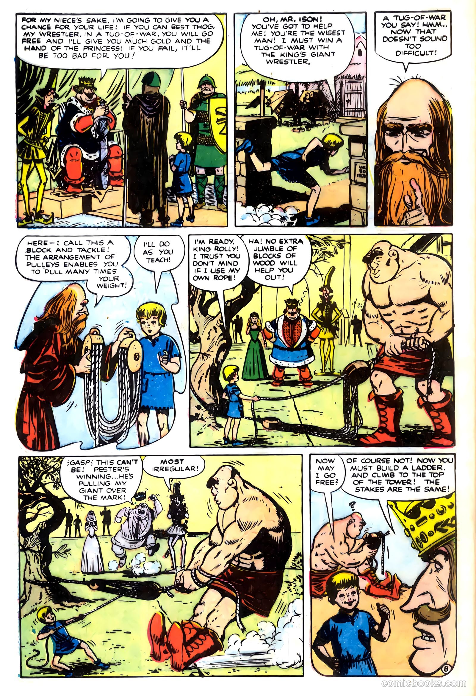 Adventures in Wonderland #4 (1955) — page 32 of 36