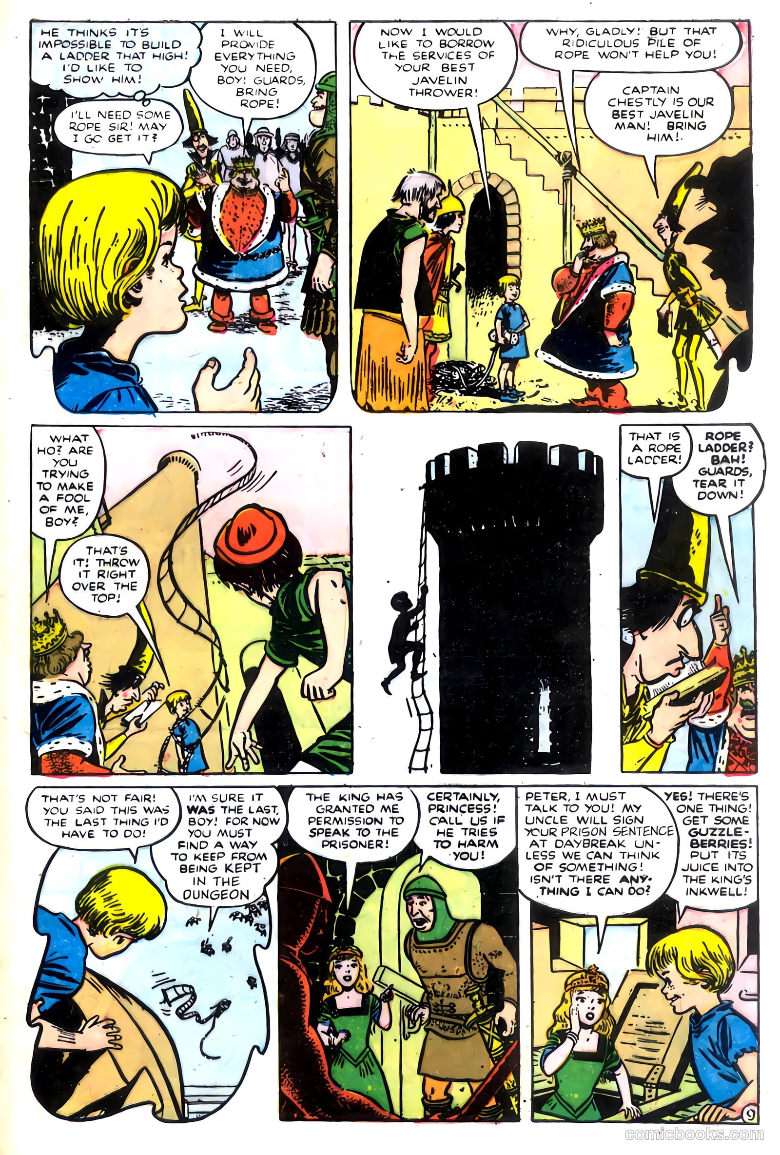 Adventures in Wonderland #4 (1955) — page 33 of 36
