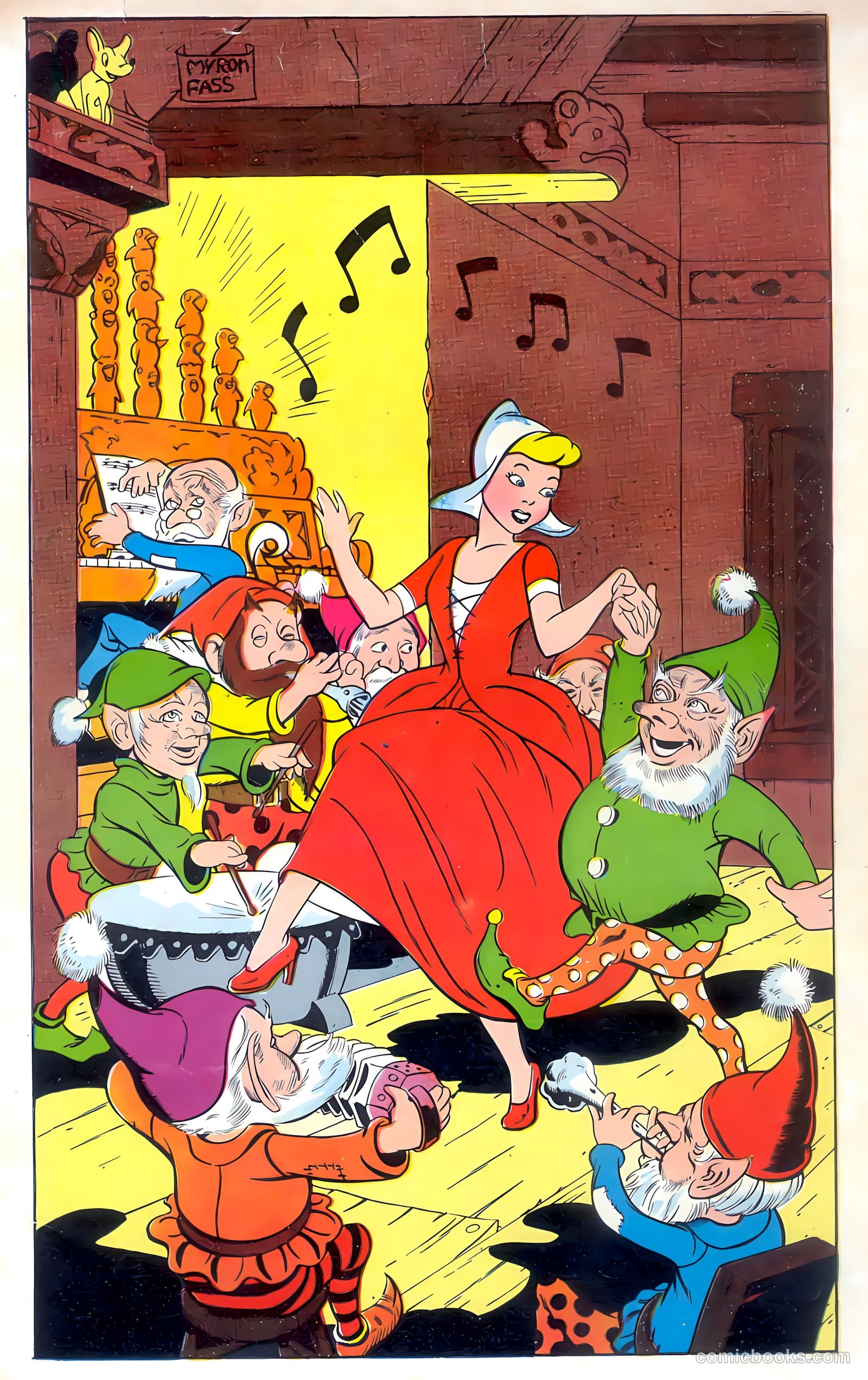 Adventures in Wonderland #4 (1955) — page 36 of 36