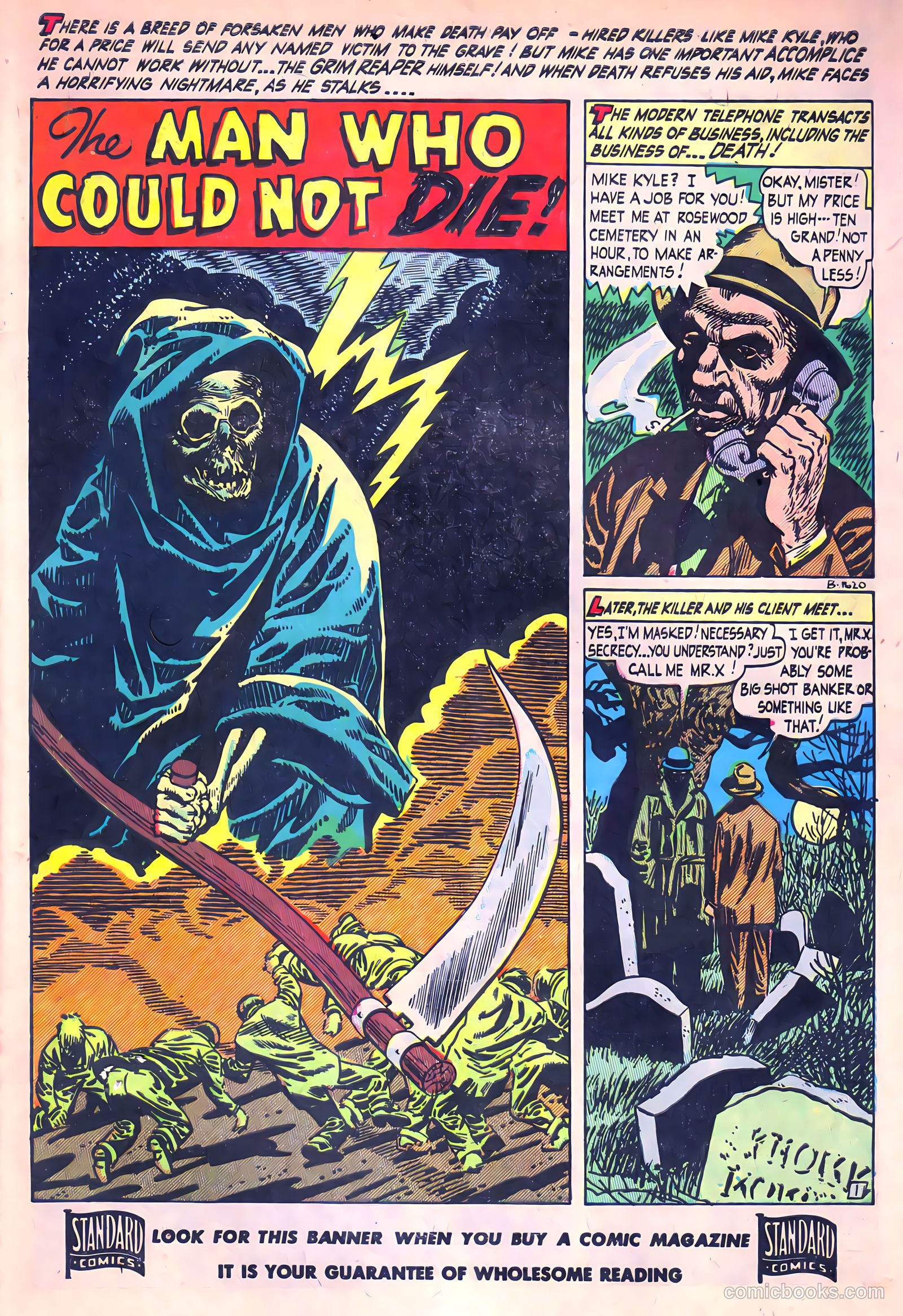 Adventures into Darkness #10 (1953) — page 3 of 36