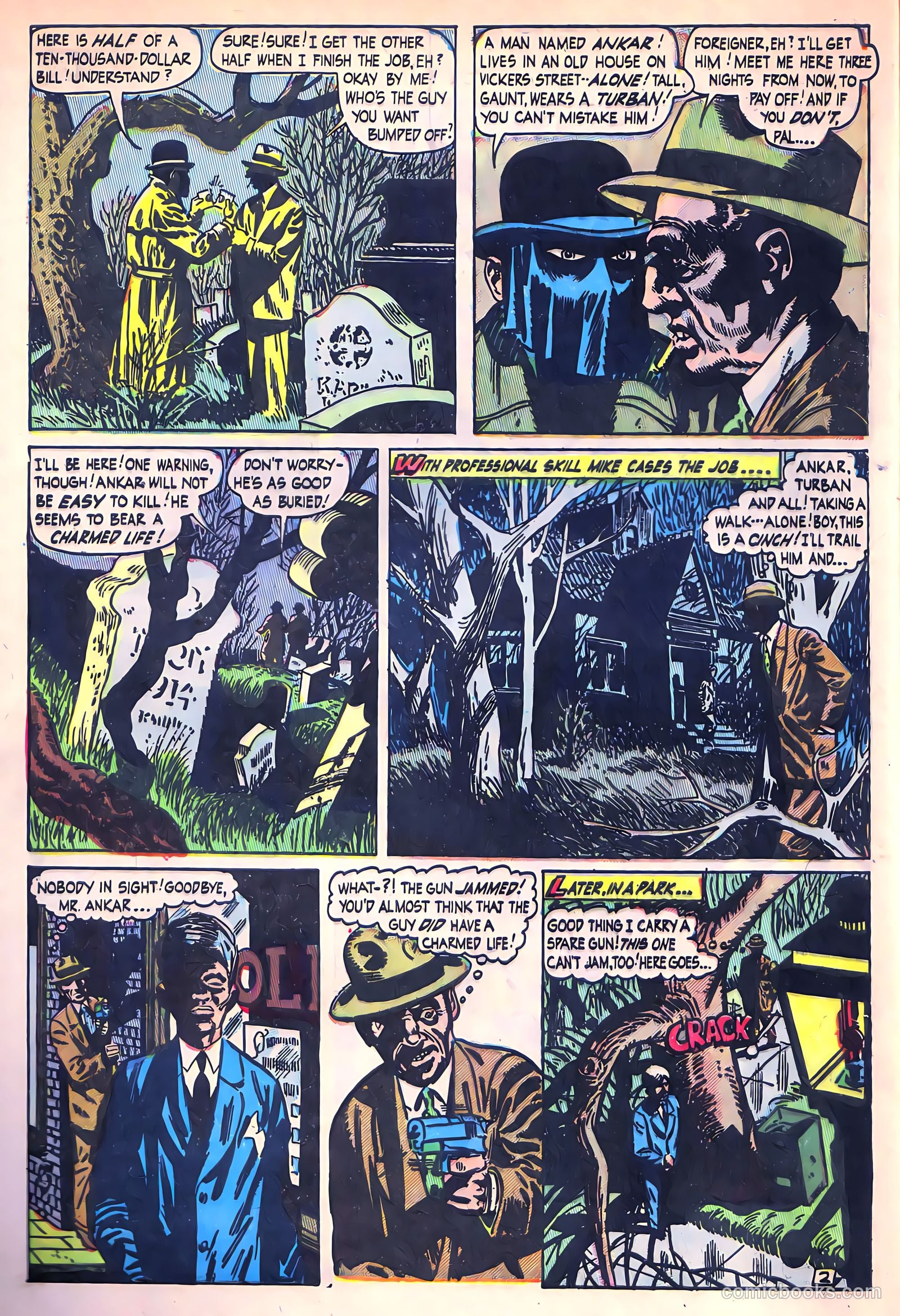 Adventures into Darkness #10 (1953) — page 4 of 36