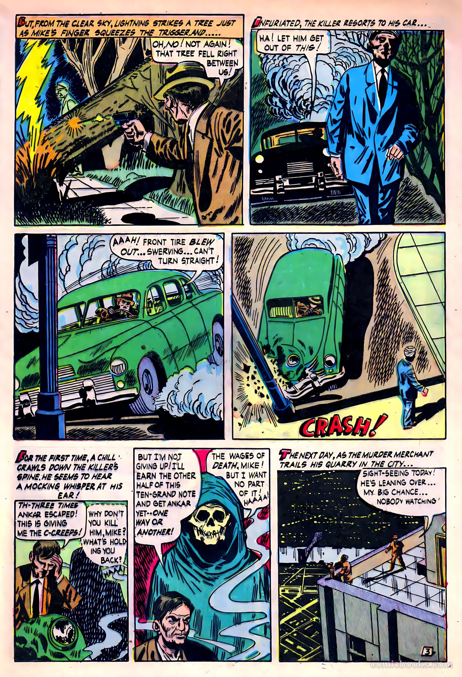 Adventures into Darkness #10 (1953) — page 5 of 36