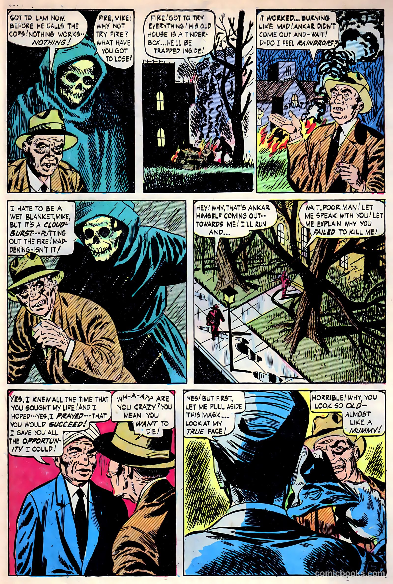 Adventures into Darkness #10 (1953) — page 7 of 36