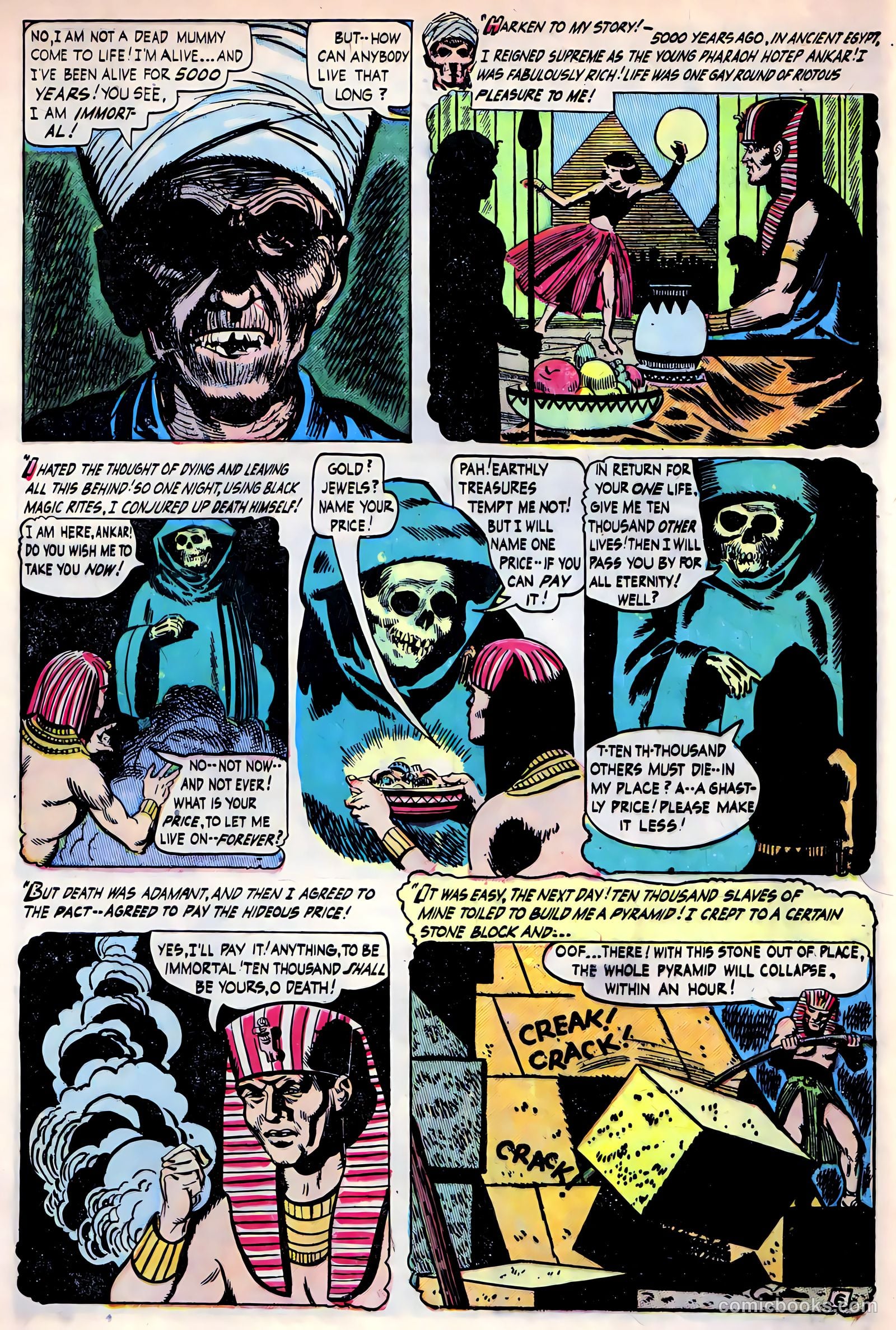 Adventures into Darkness #10 (1953) — page 8 of 36