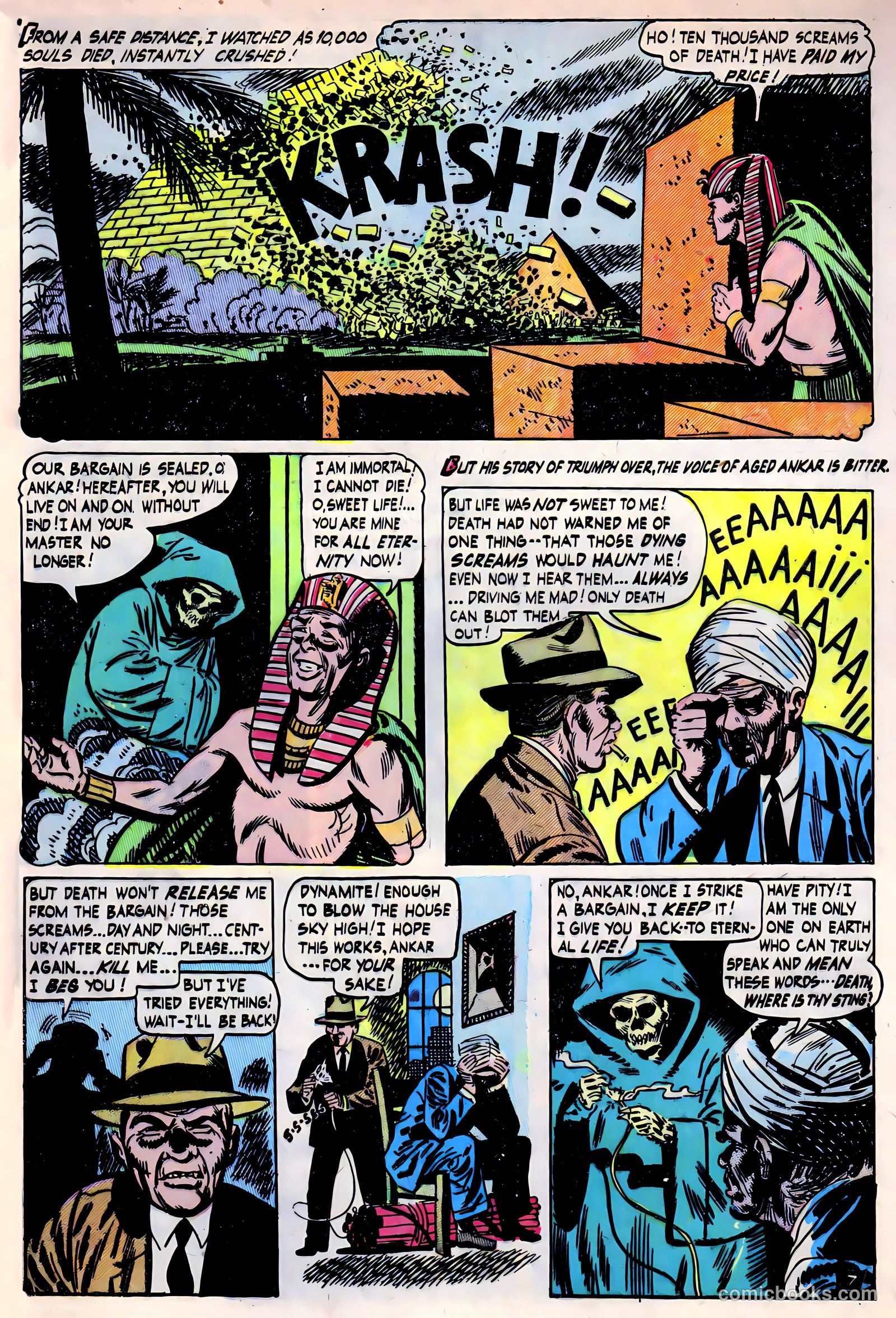 Adventures into Darkness #10 (1953) — page 9 of 36