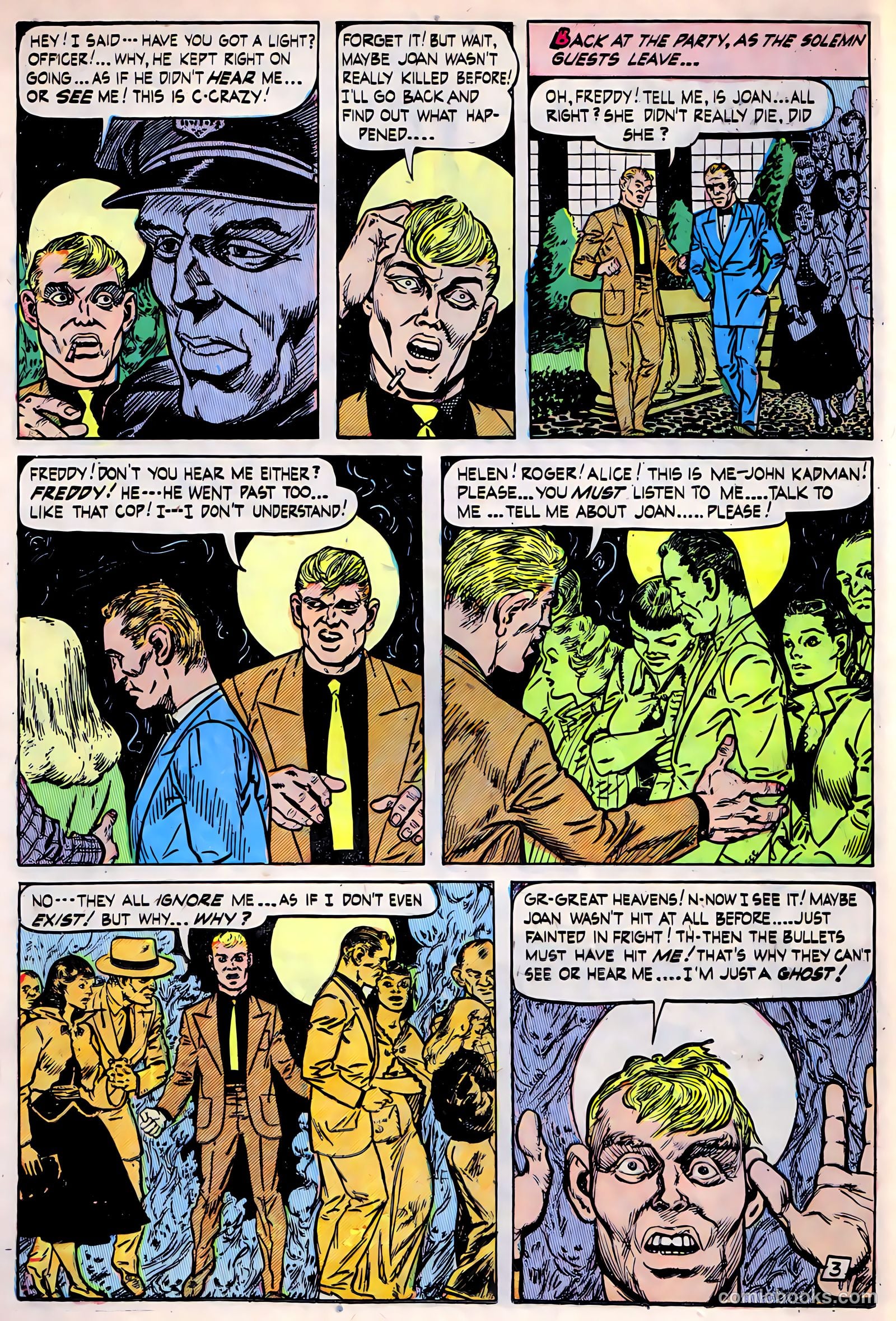 Adventures into Darkness #10 (1953) — page 14 of 36
