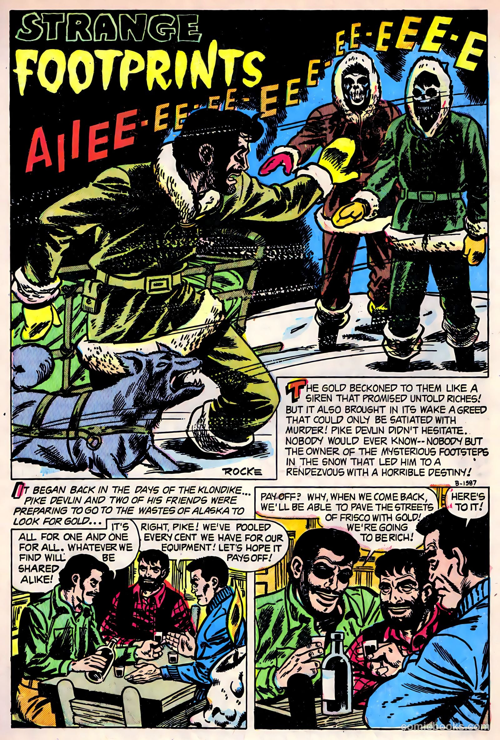 Adventures into Darkness #10 (1953) — page 20 of 36