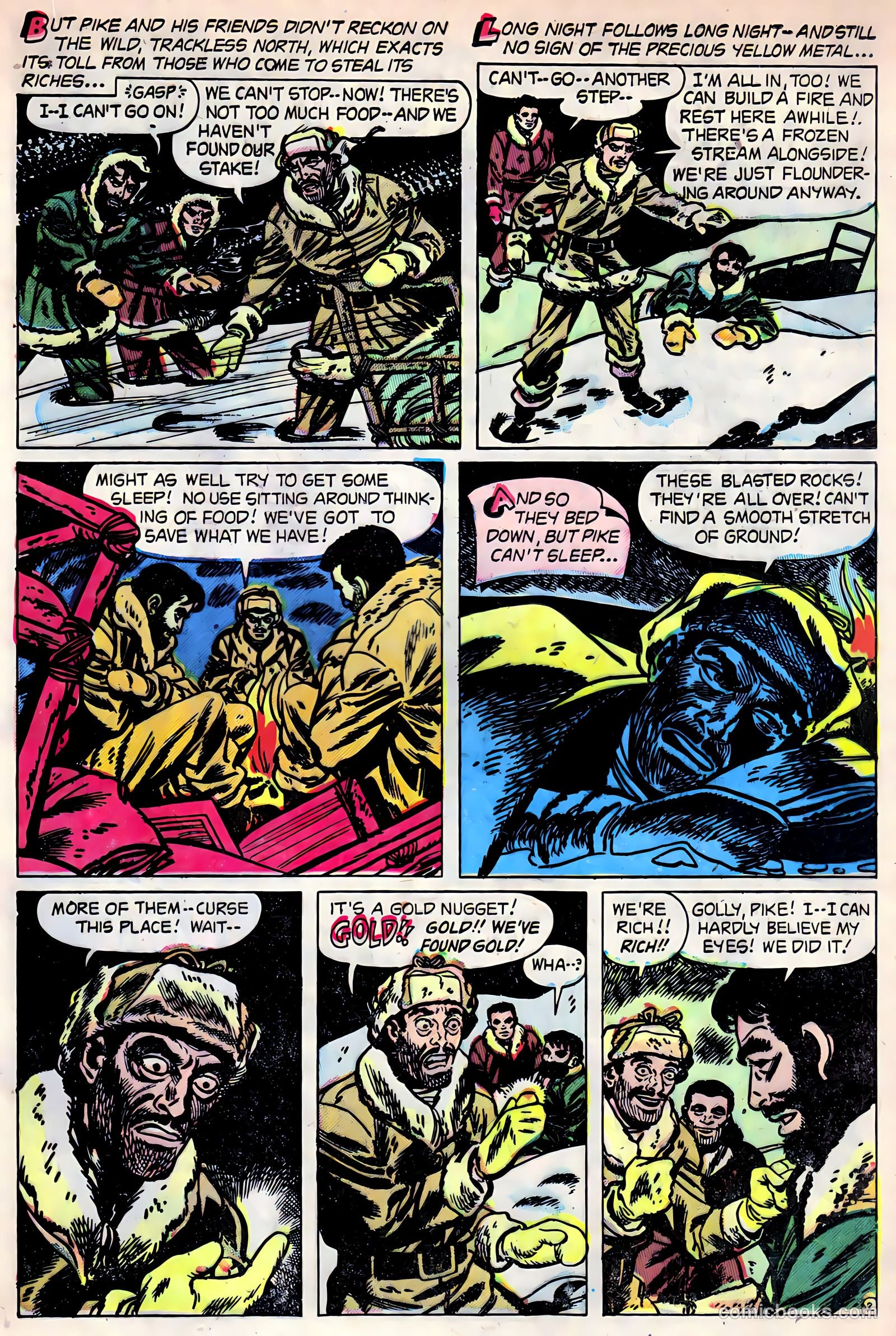 Adventures into Darkness #10 (1953) — page 21 of 36