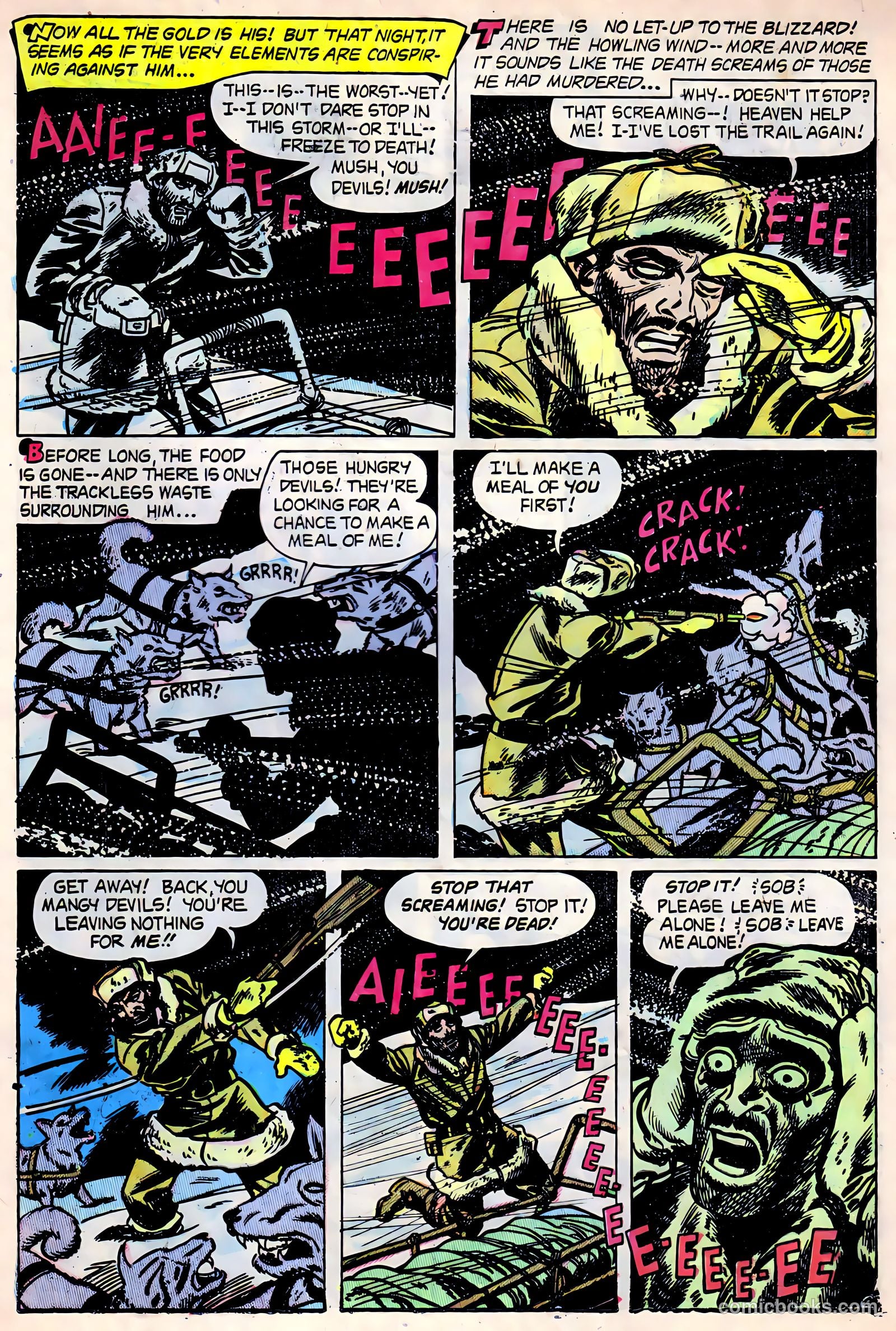 Adventures into Darkness #10 (1953) — page 23 of 36