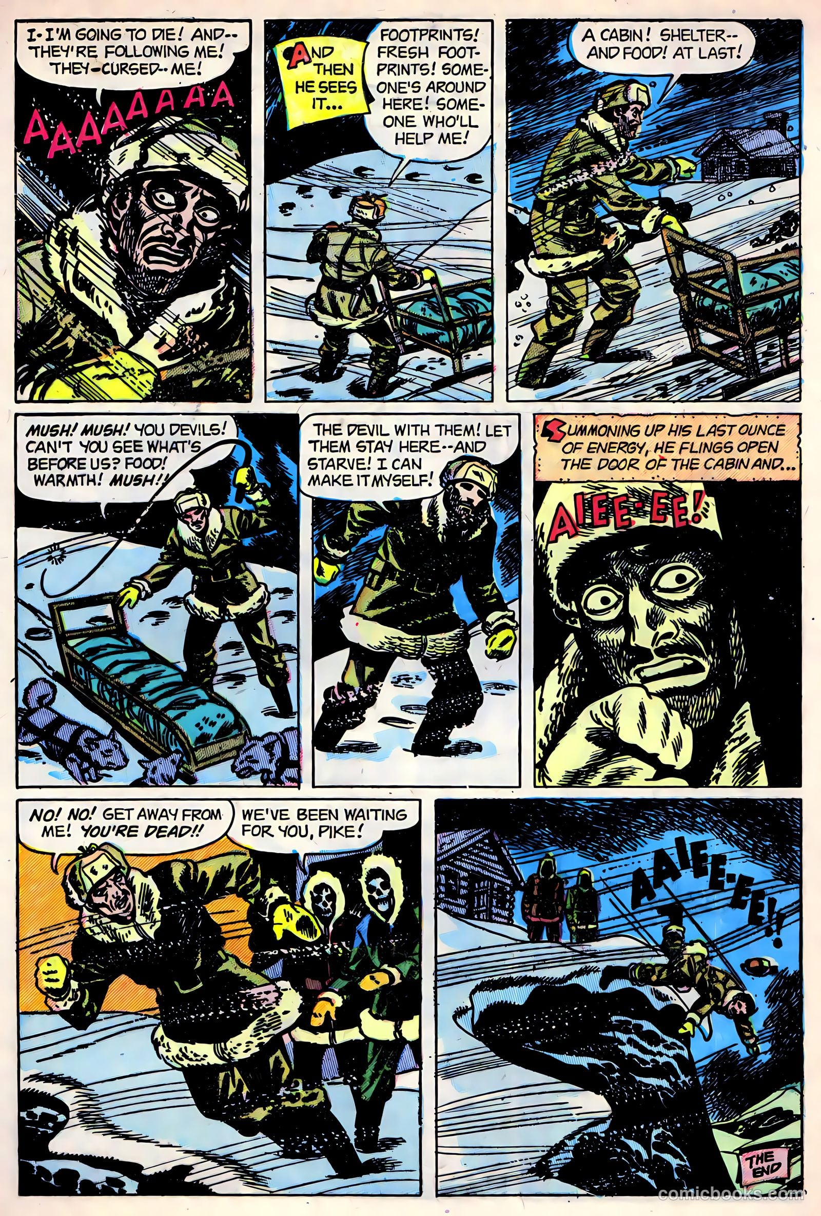 Adventures into Darkness #10 (1953) — page 24 of 36