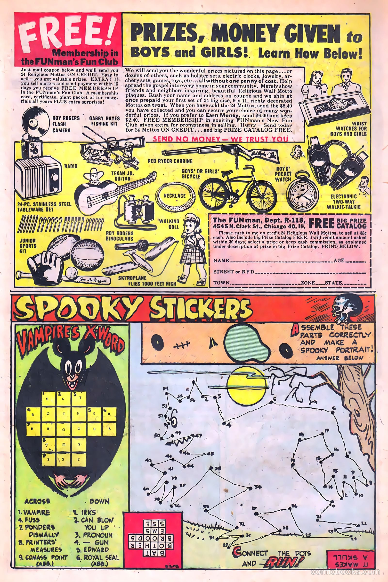Adventures into Darkness #10 (1953) — page 25 of 36